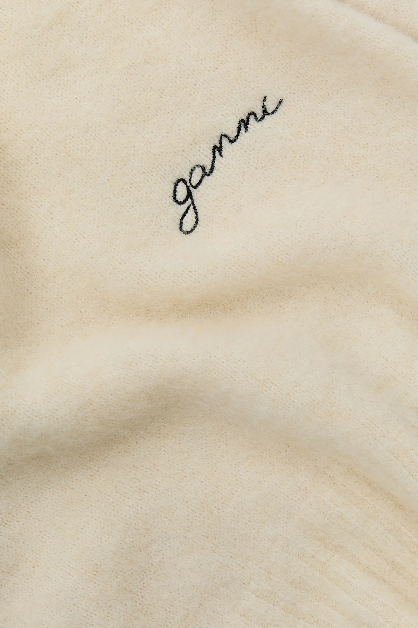 Brushed Alpaca Top | Egret - Image 7