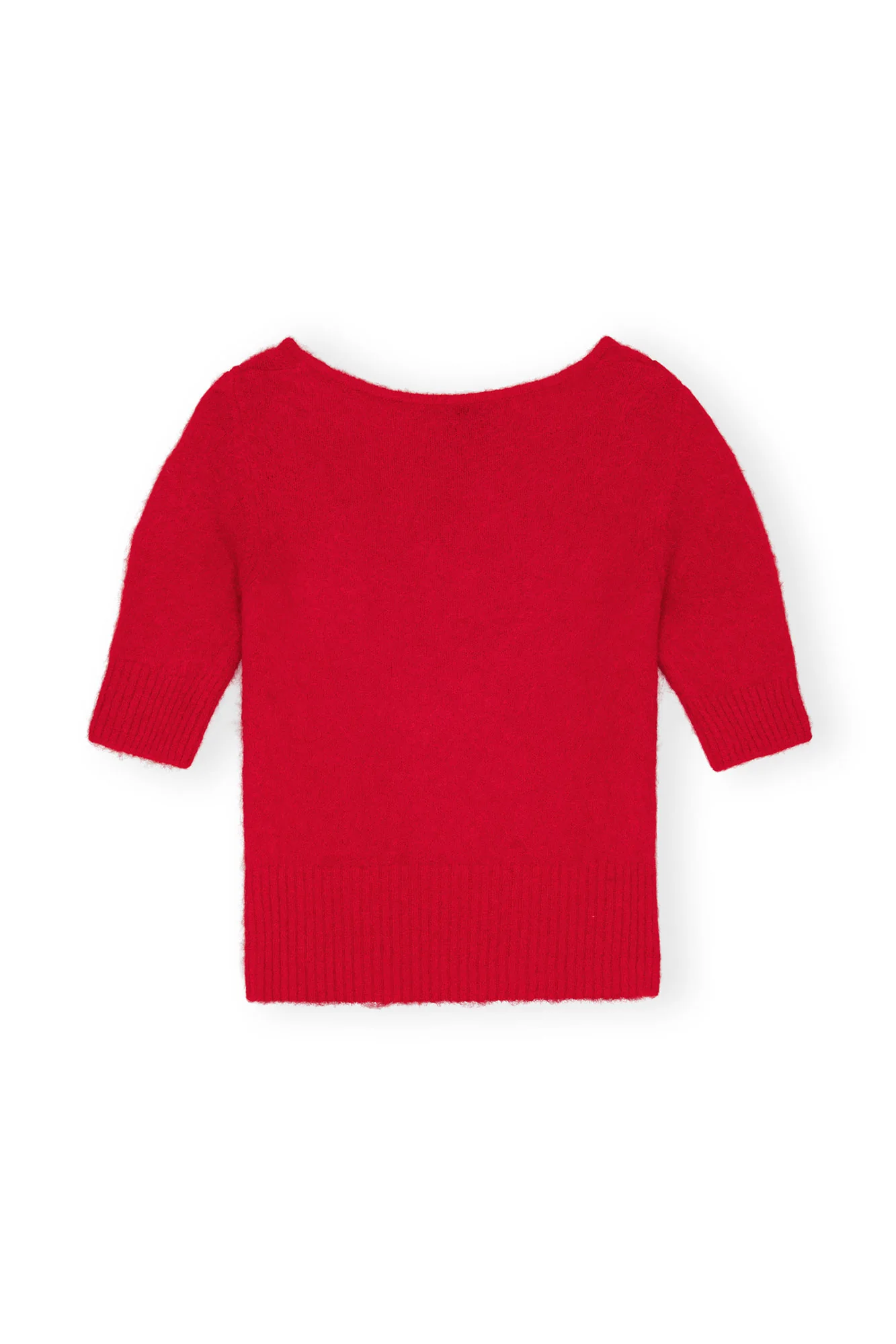 Brushed Alpaca Top | Racing Red - Image 2