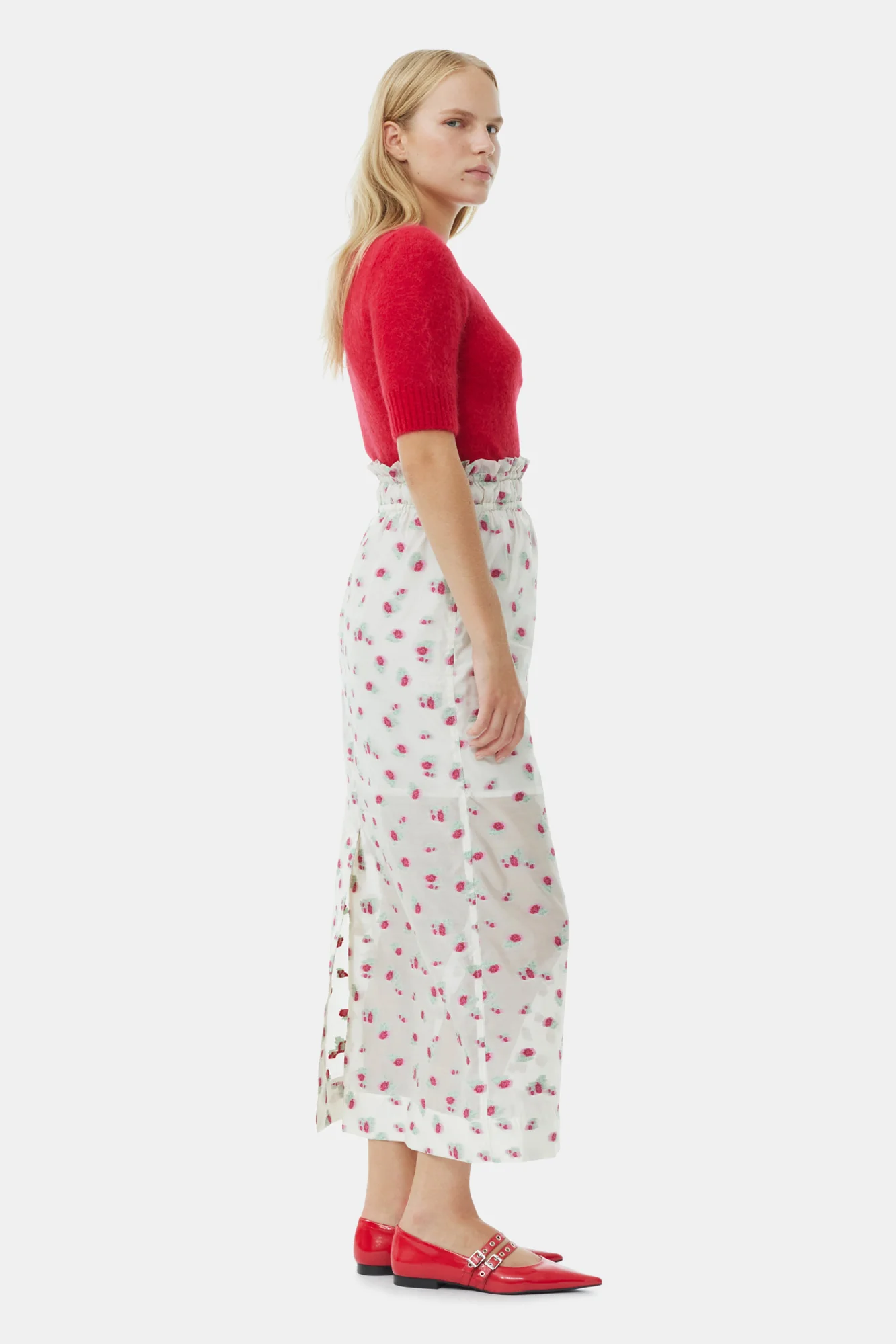 Brushed Alpaca Top | Racing Red - Image 5