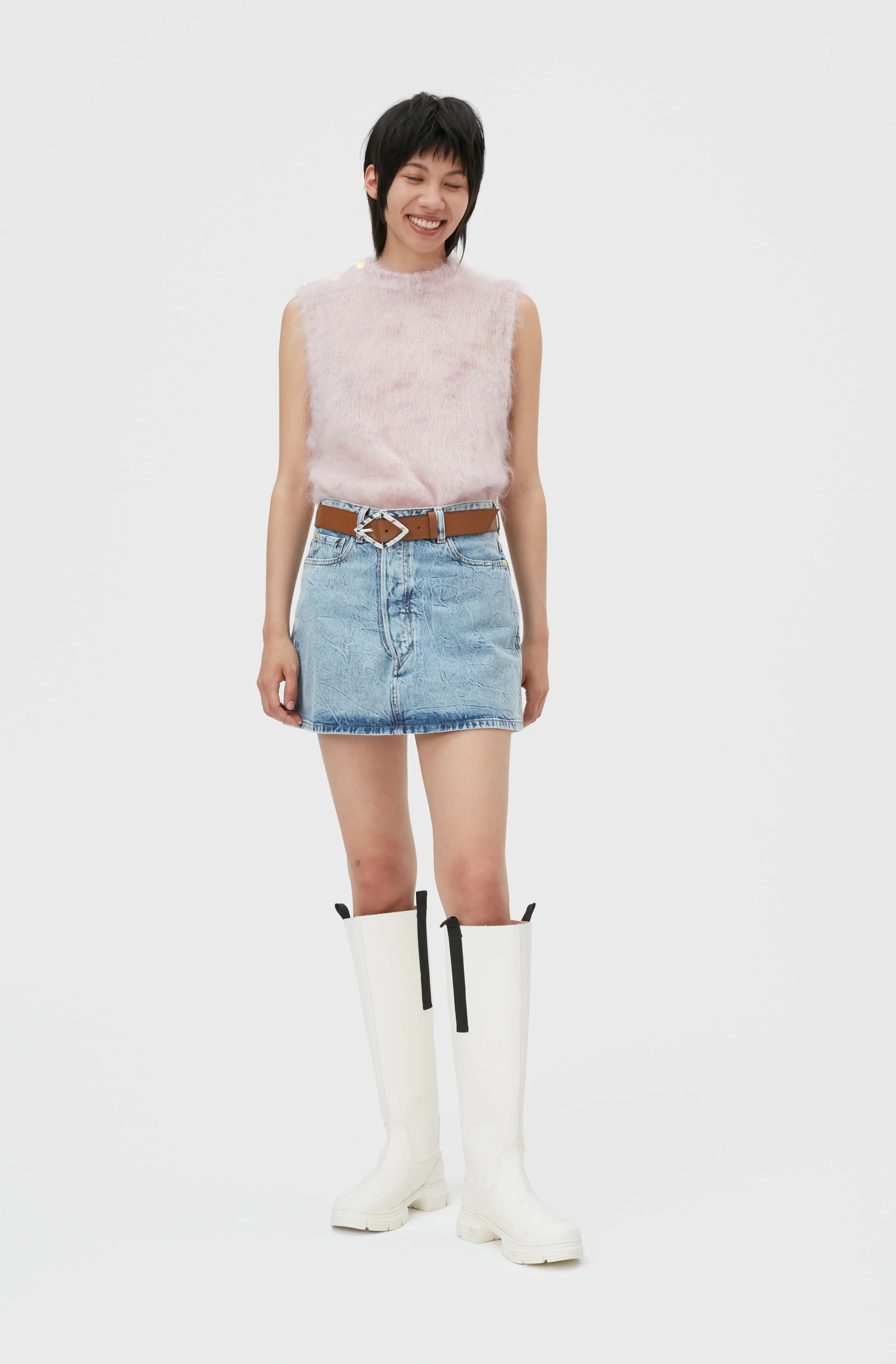 Brushed Vest | Lilac Sachet - Image 5
