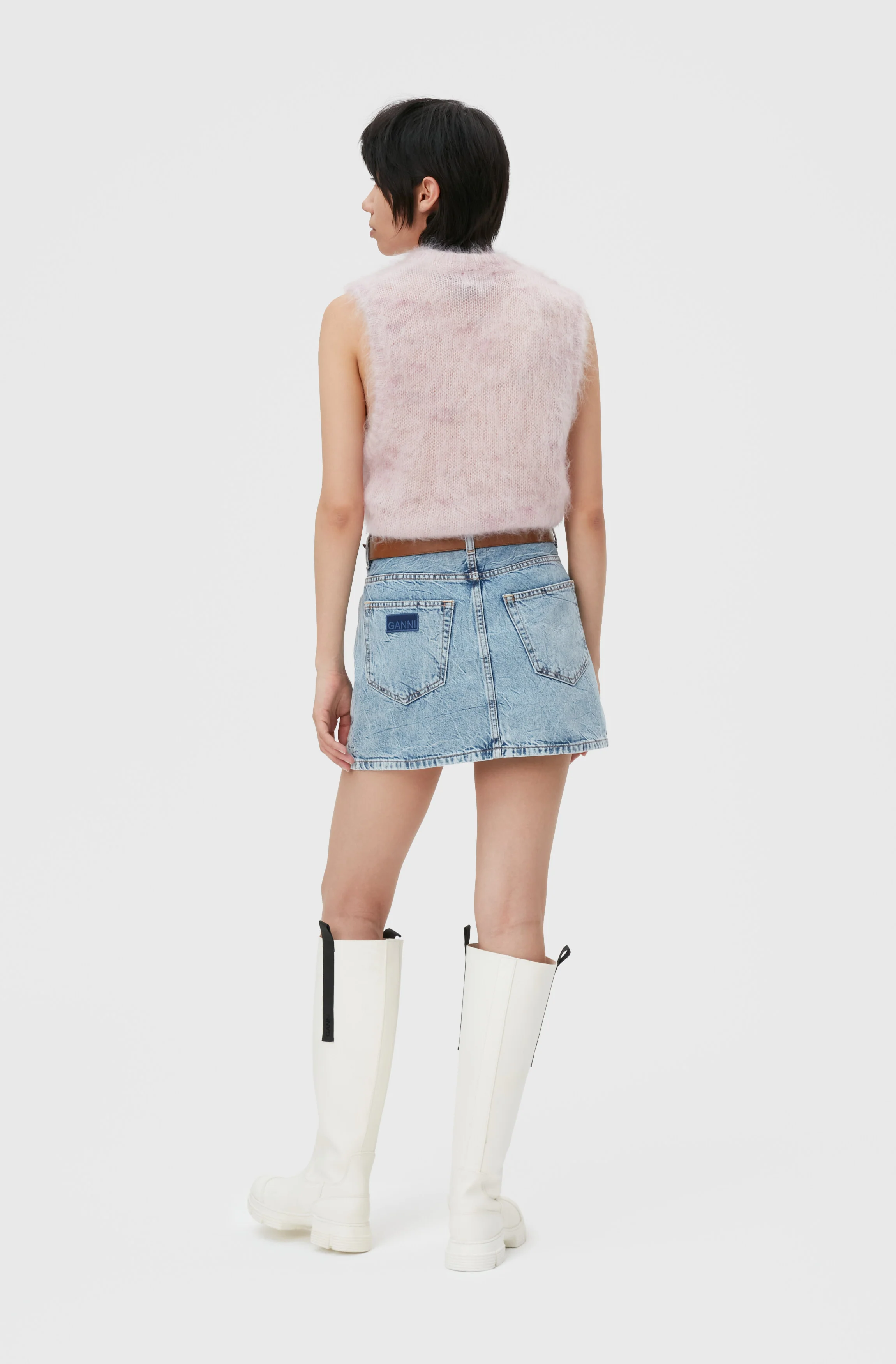 Brushed Vest | Lilac Sachet - Image 6