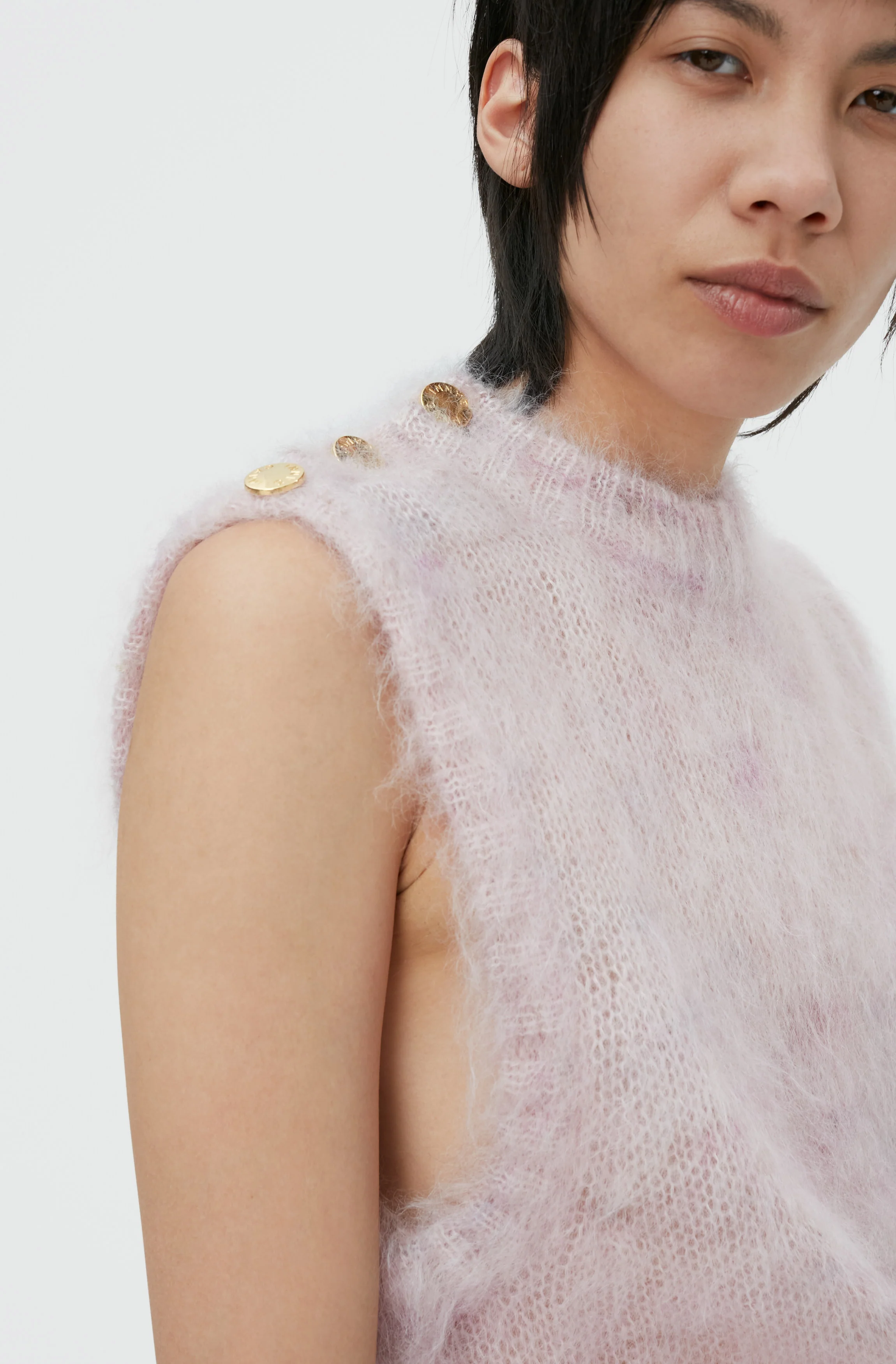 Brushed Vest | Lilac Sachet - Image 7