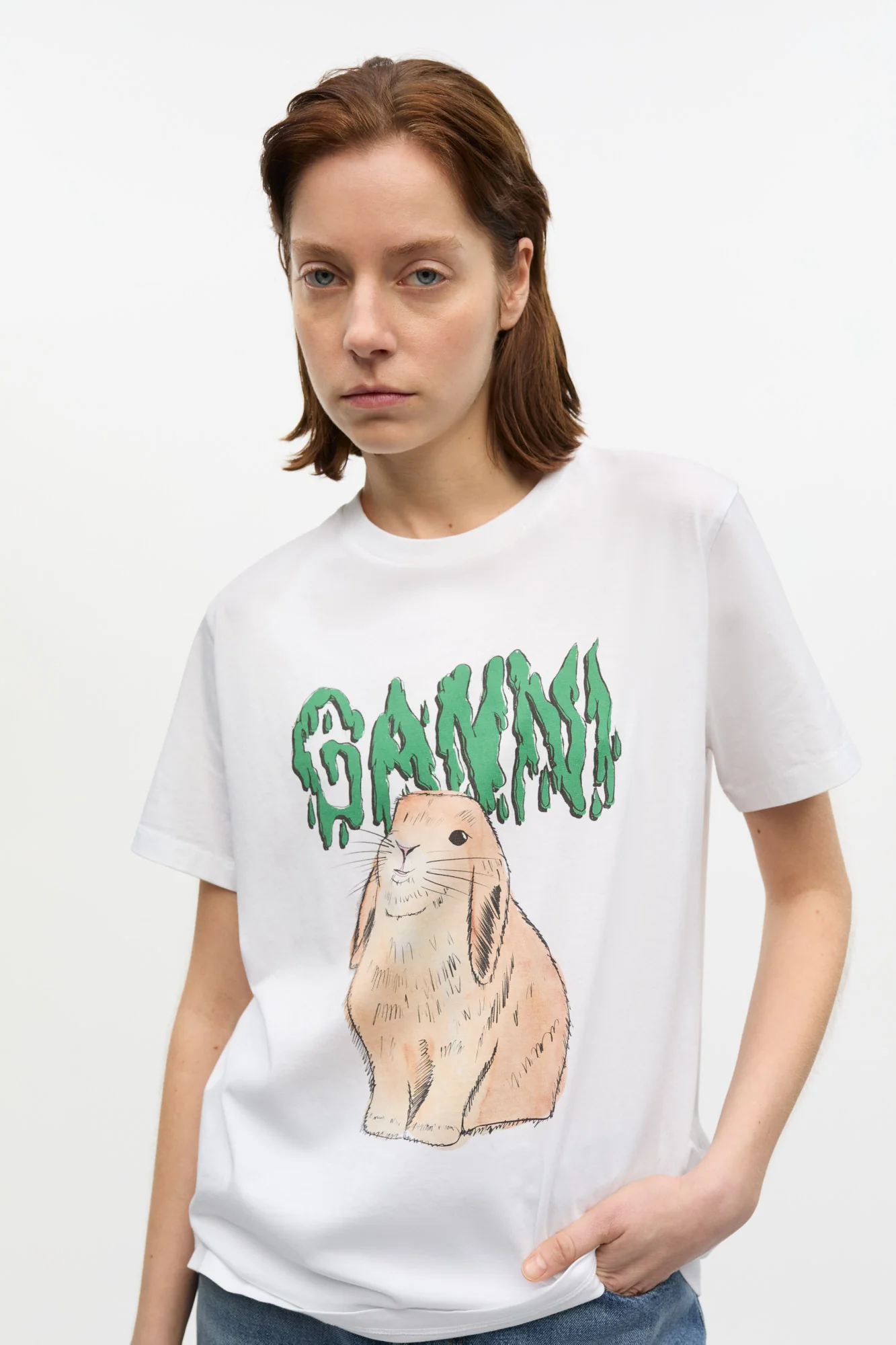 Bunny T-Shirt | Bright White - Image 8