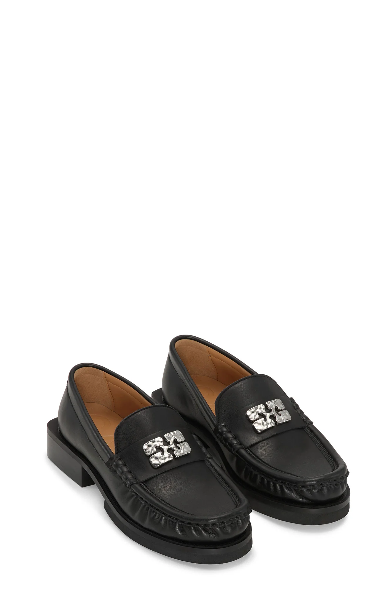 Butterfly Logo Loafers | Black - Image 3