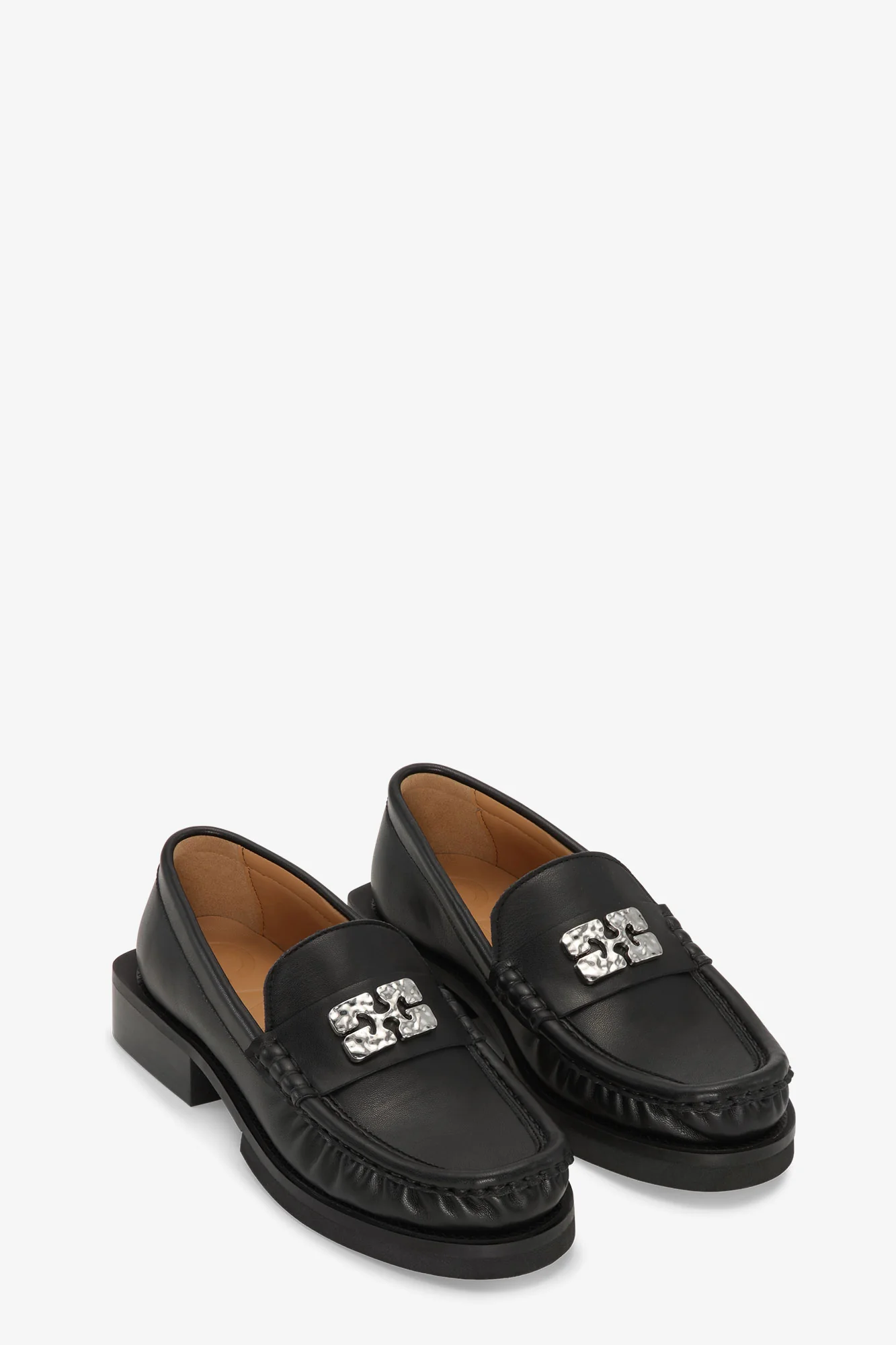 Butterfly Logo Loafers | Black - Image 4