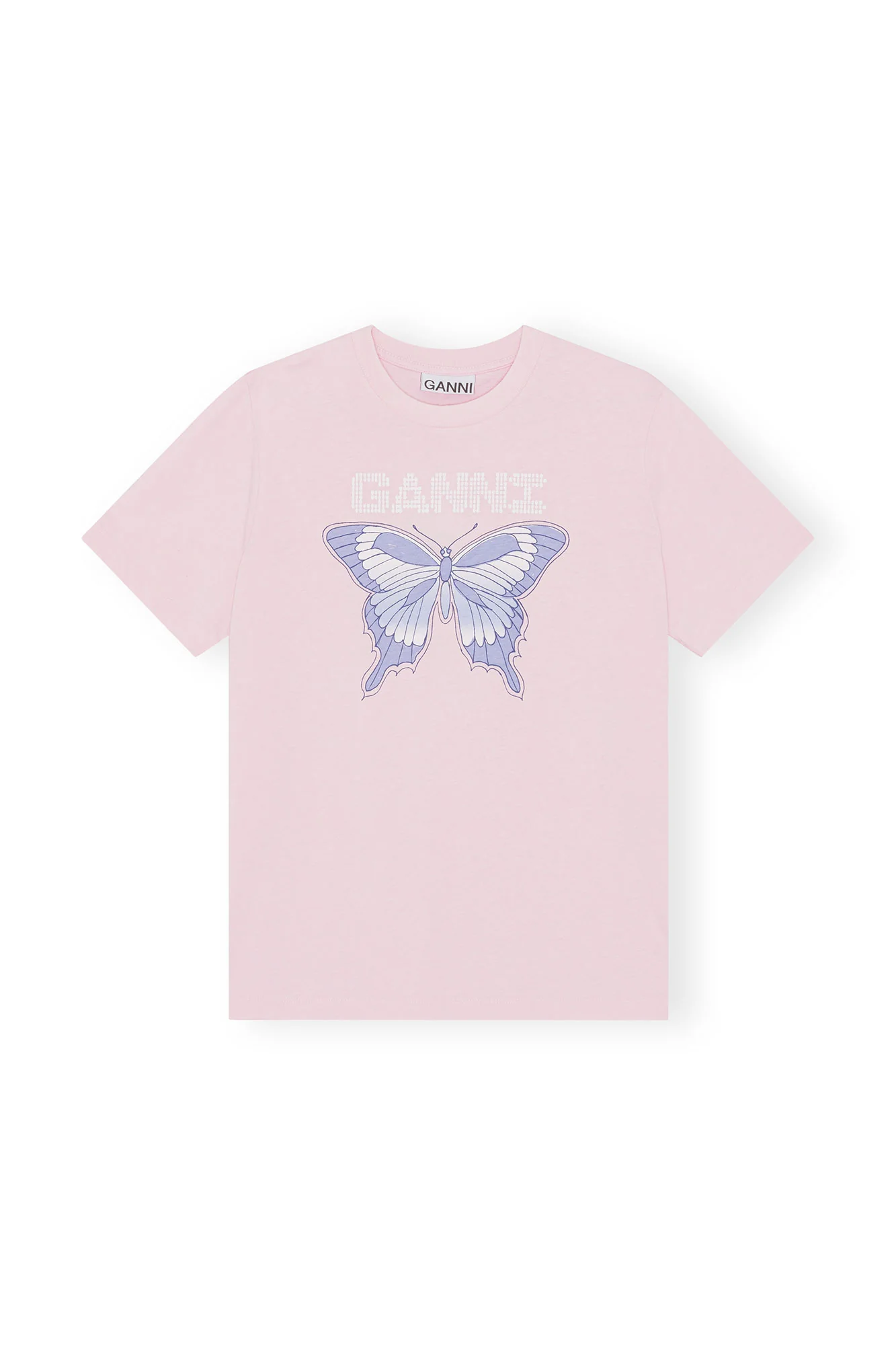 Butterfly Relaxed T-Shirt | Light Lilac