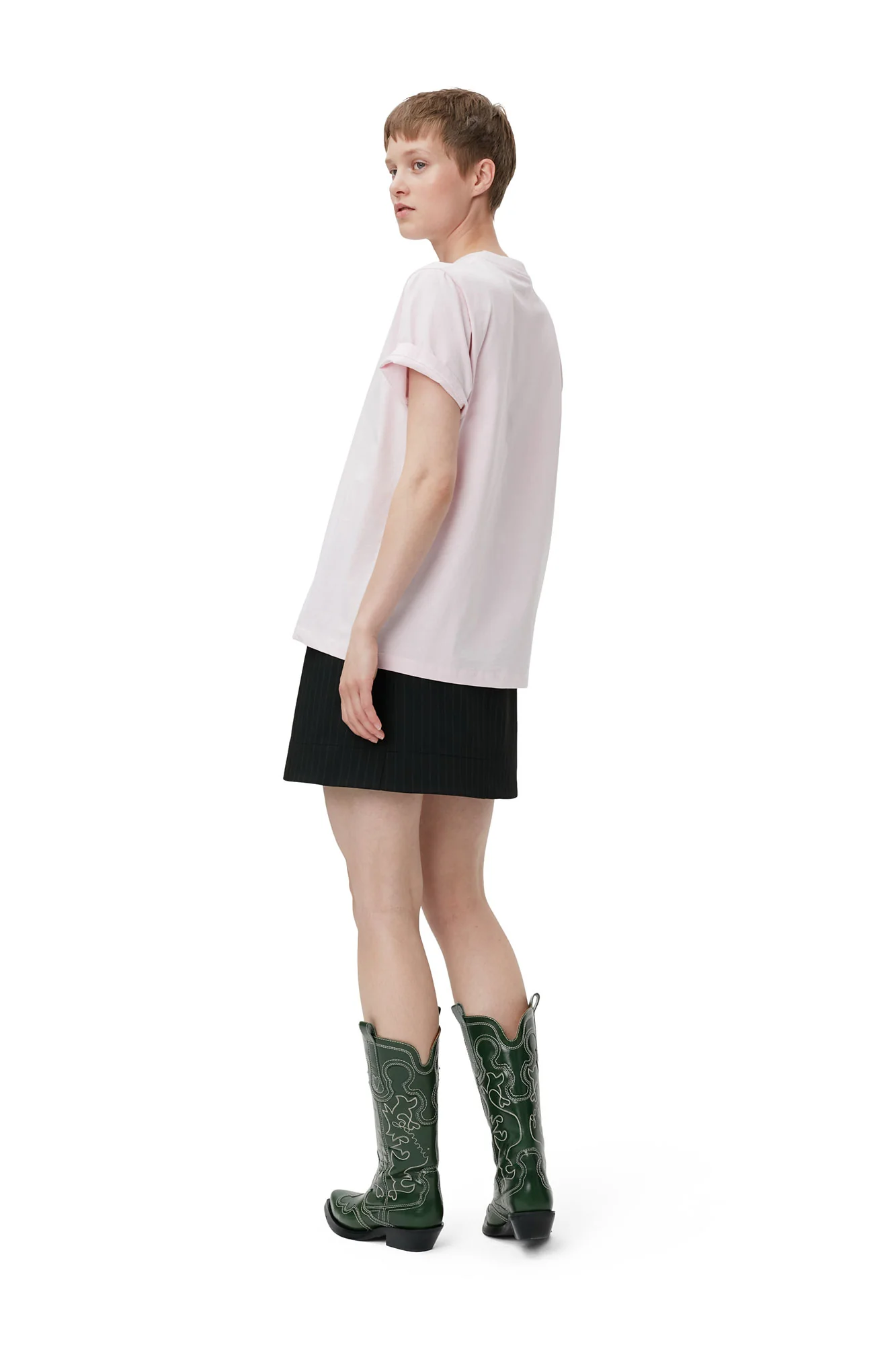 Butterfly Relaxed T-Shirt | Light Lilac - Image 4