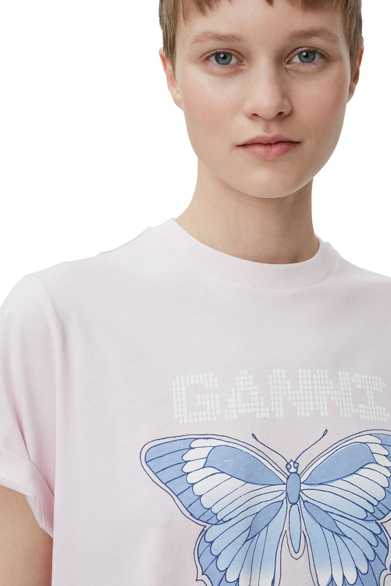 Butterfly Relaxed T-Shirt | Light Lilac - Image 5