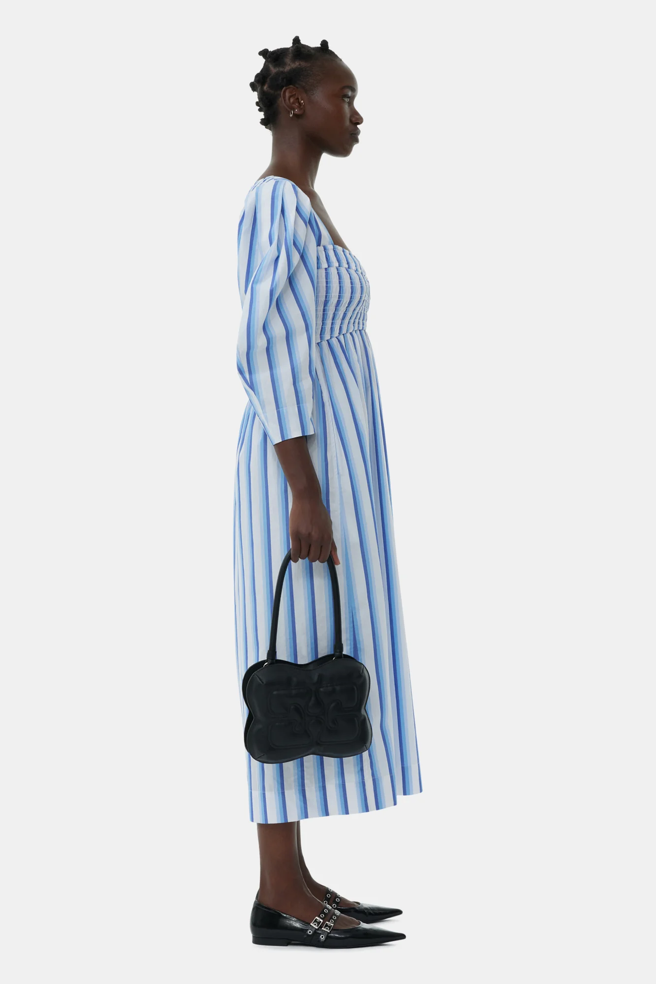 Butterfly Top Handle Bag | Black - Image 10