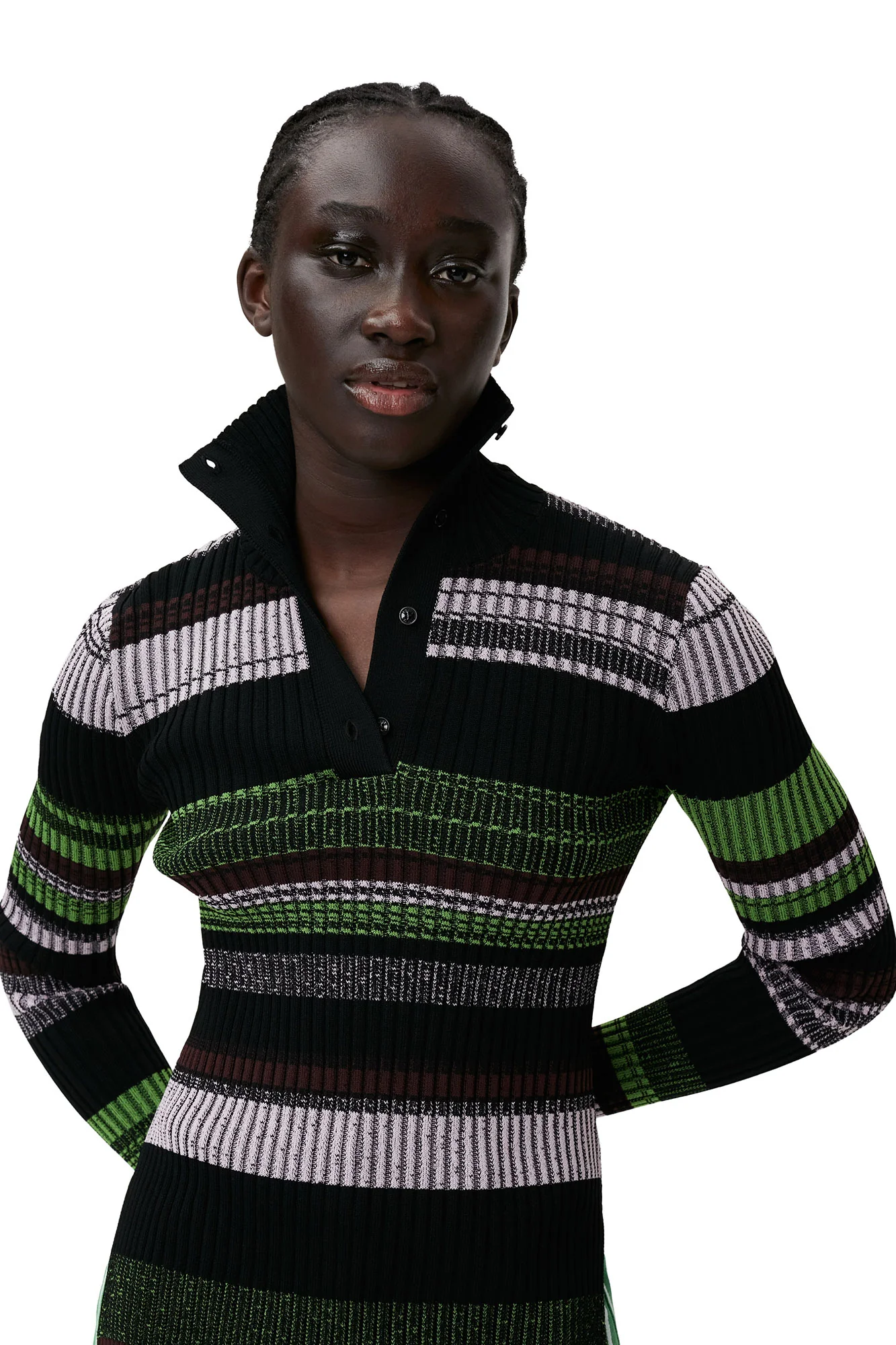 Button Up Blouse | Multicolor - Image 5