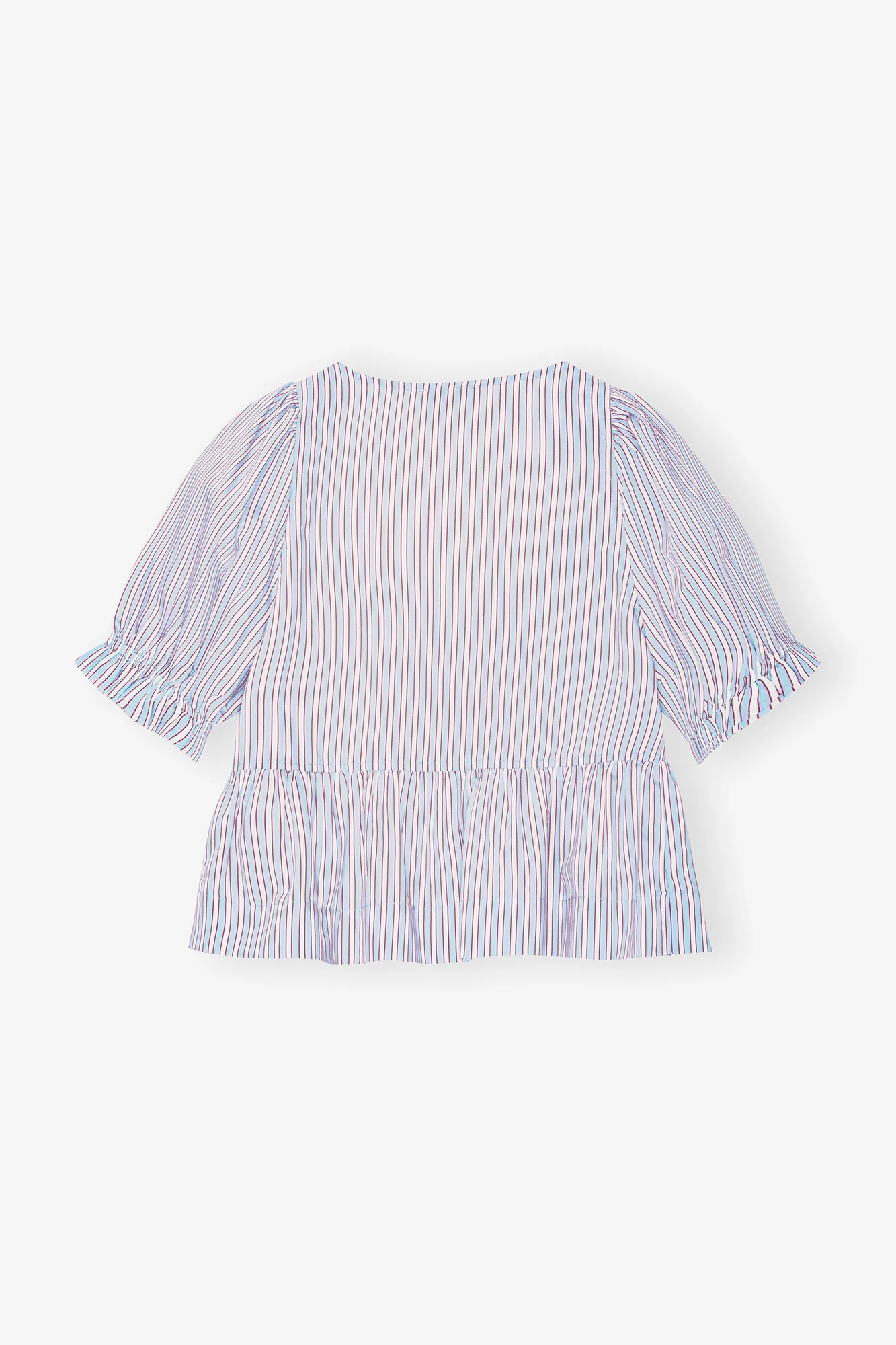 Candy Striped Blouse | Soft Chambray - Image 2