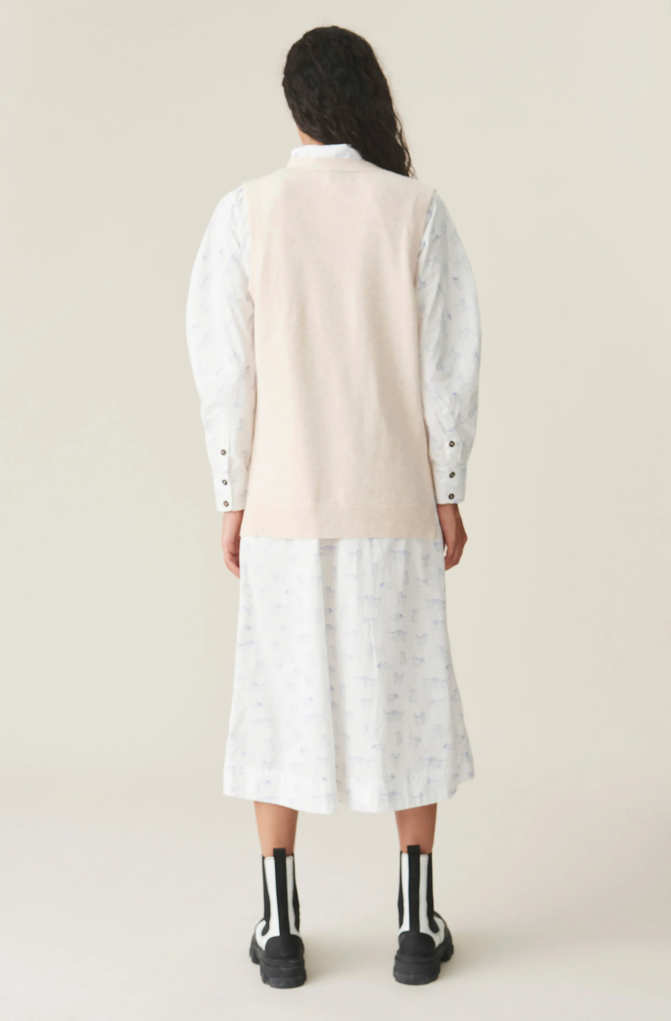 Cashmere Knit Vest - Solid | Brazilian Sand - Image 4