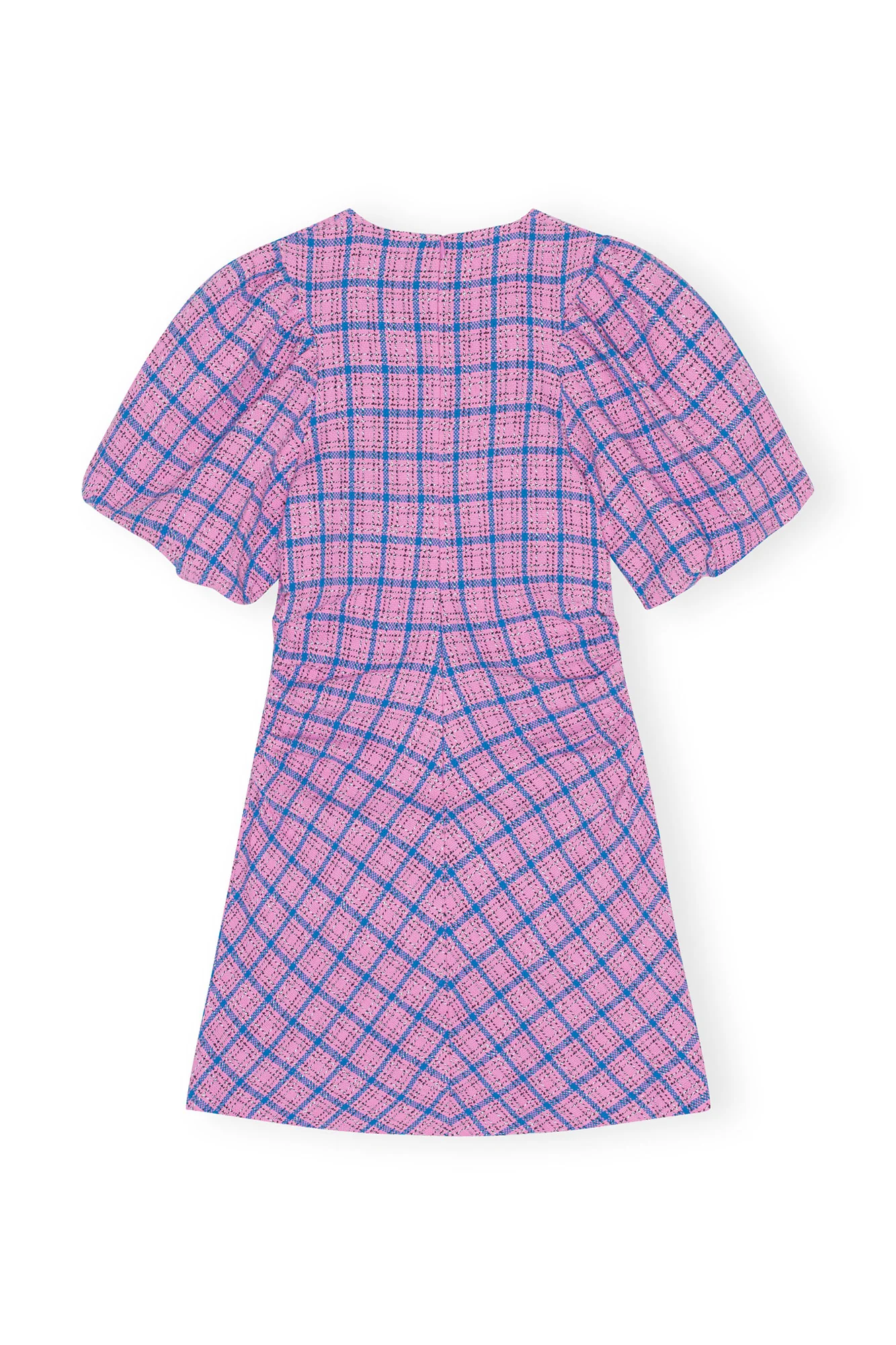 Check Suiting Mini Dress | Wild Orchid - Image 2