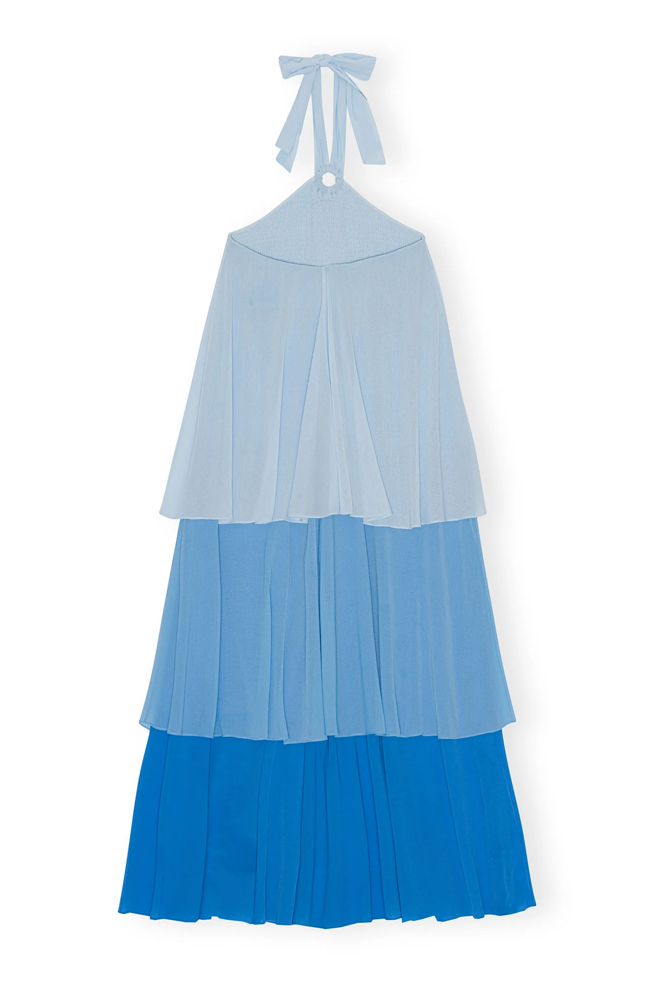 Chiffon Layer Maxi Dress | Ethereal Blue - Image 3