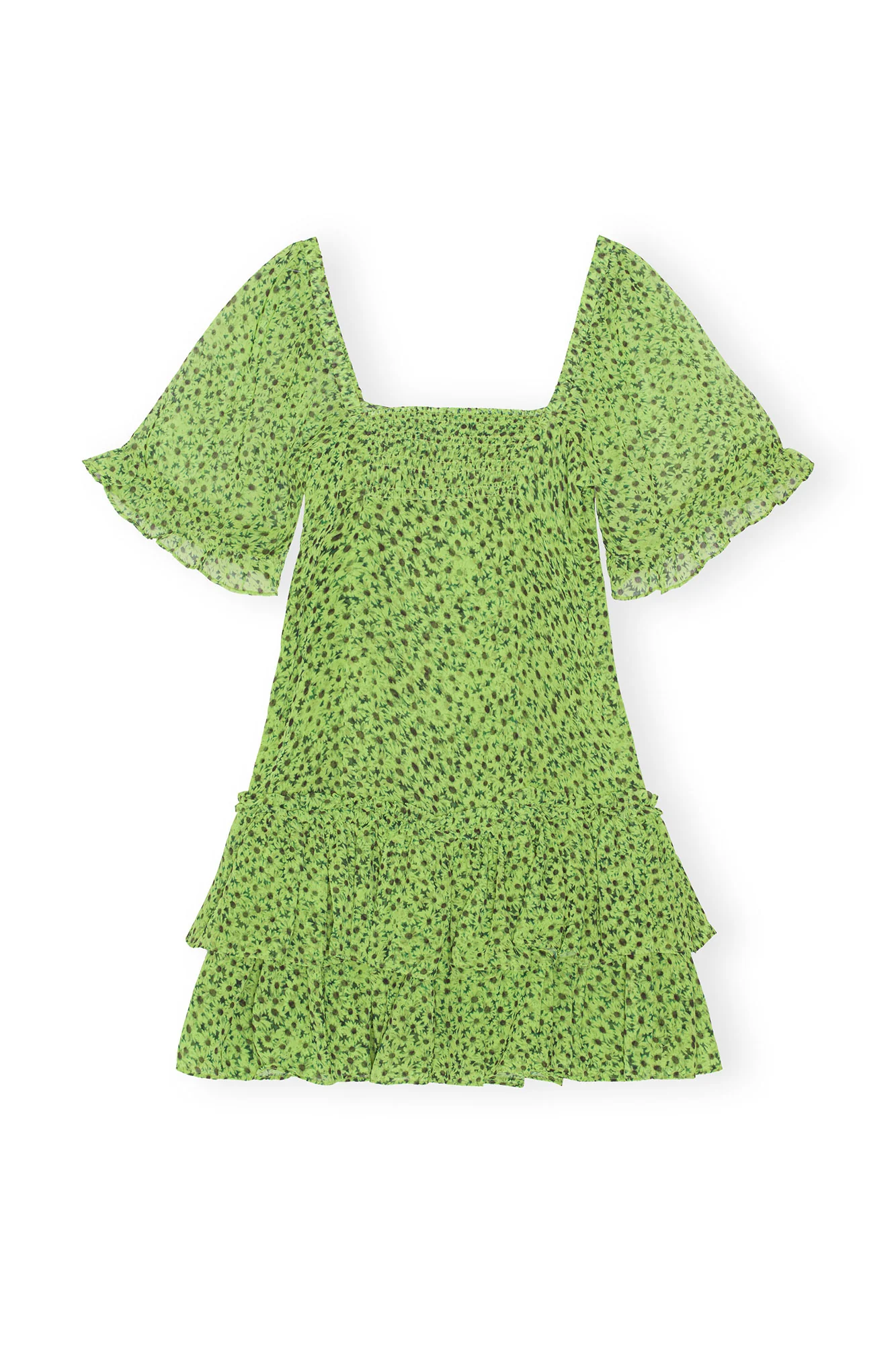 Chiffon Mini Dress | Tender Shoots - Image 2