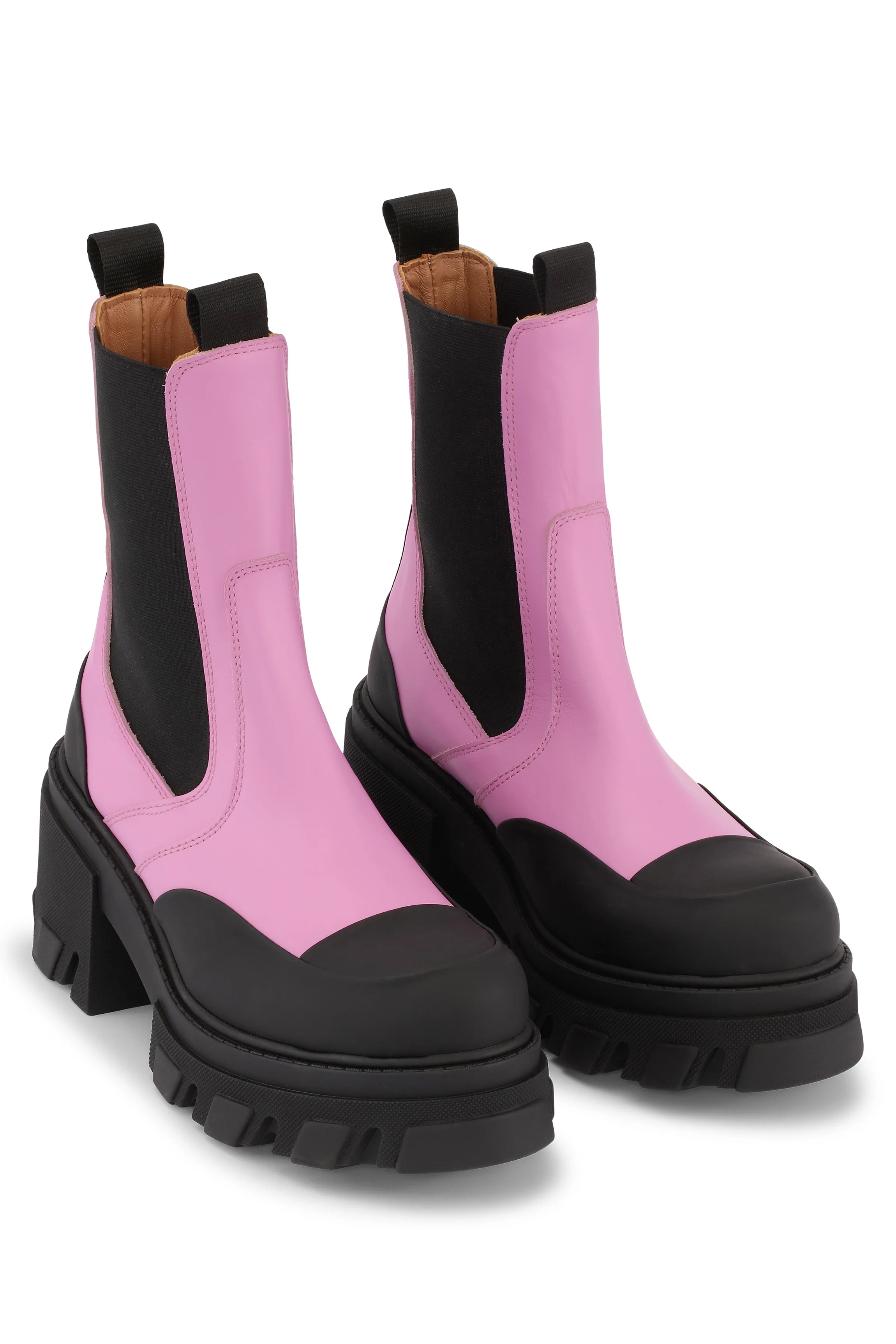 Cleated Chelsea Boots | Cyclamen - Image 3