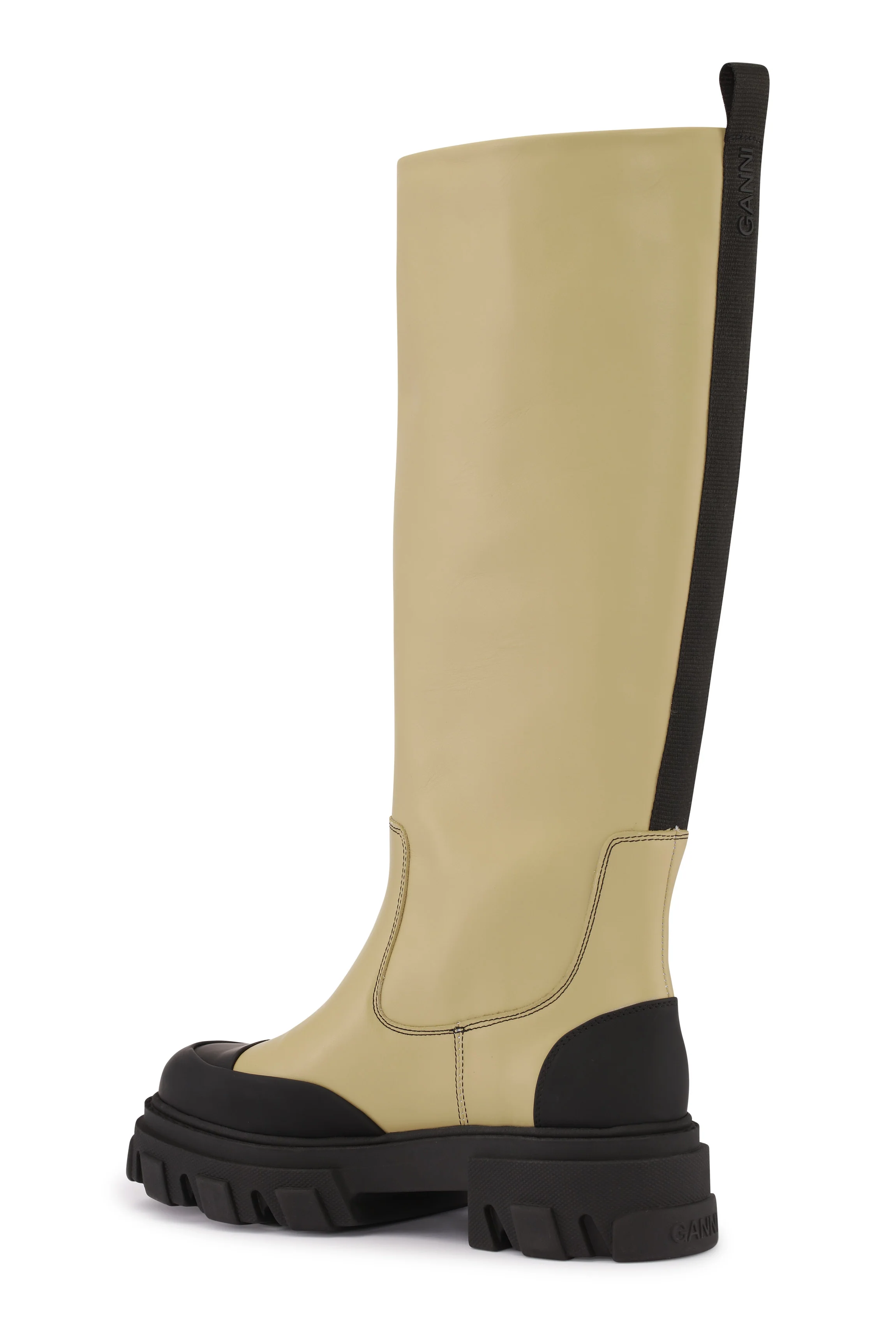 Cleated High Tubular Boots | Sand - Image 2