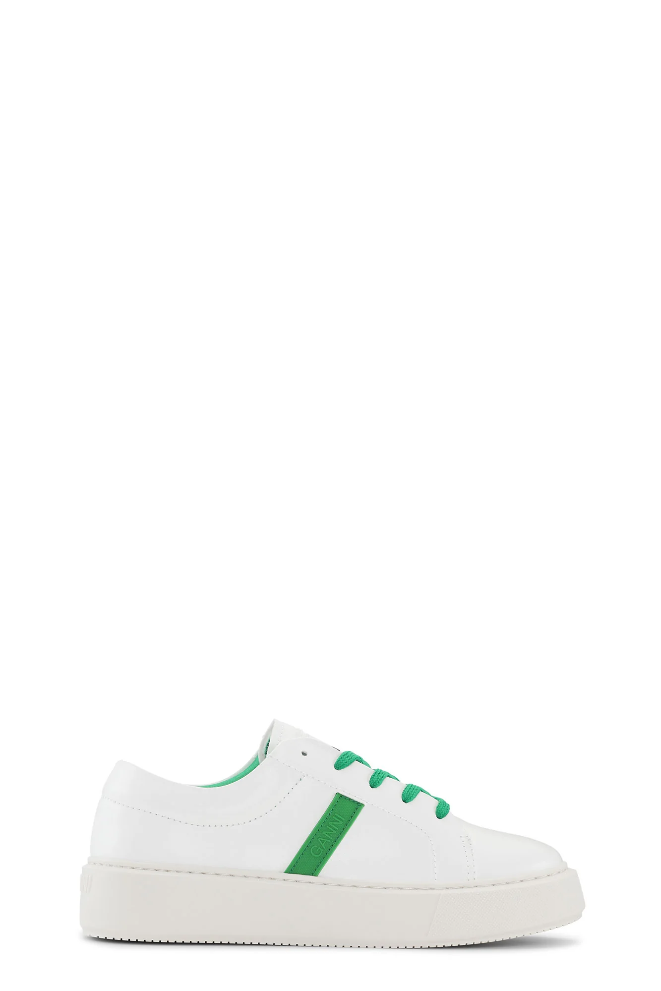 Contrast Stitch Sneaker | Kelly Green