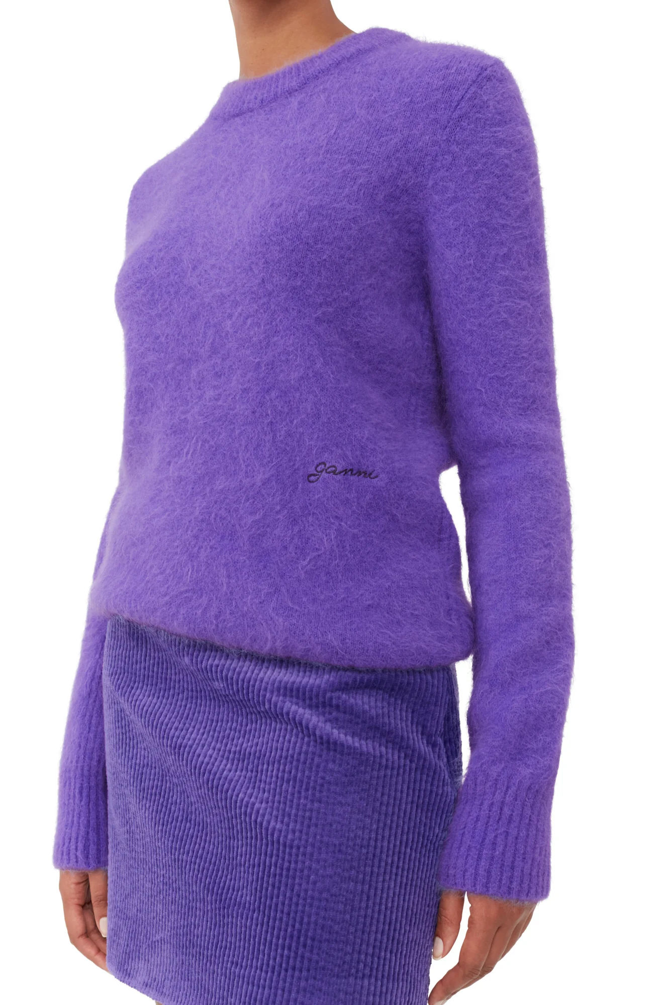 Corduroy Mini Skirt | Simply Purple - Image 6