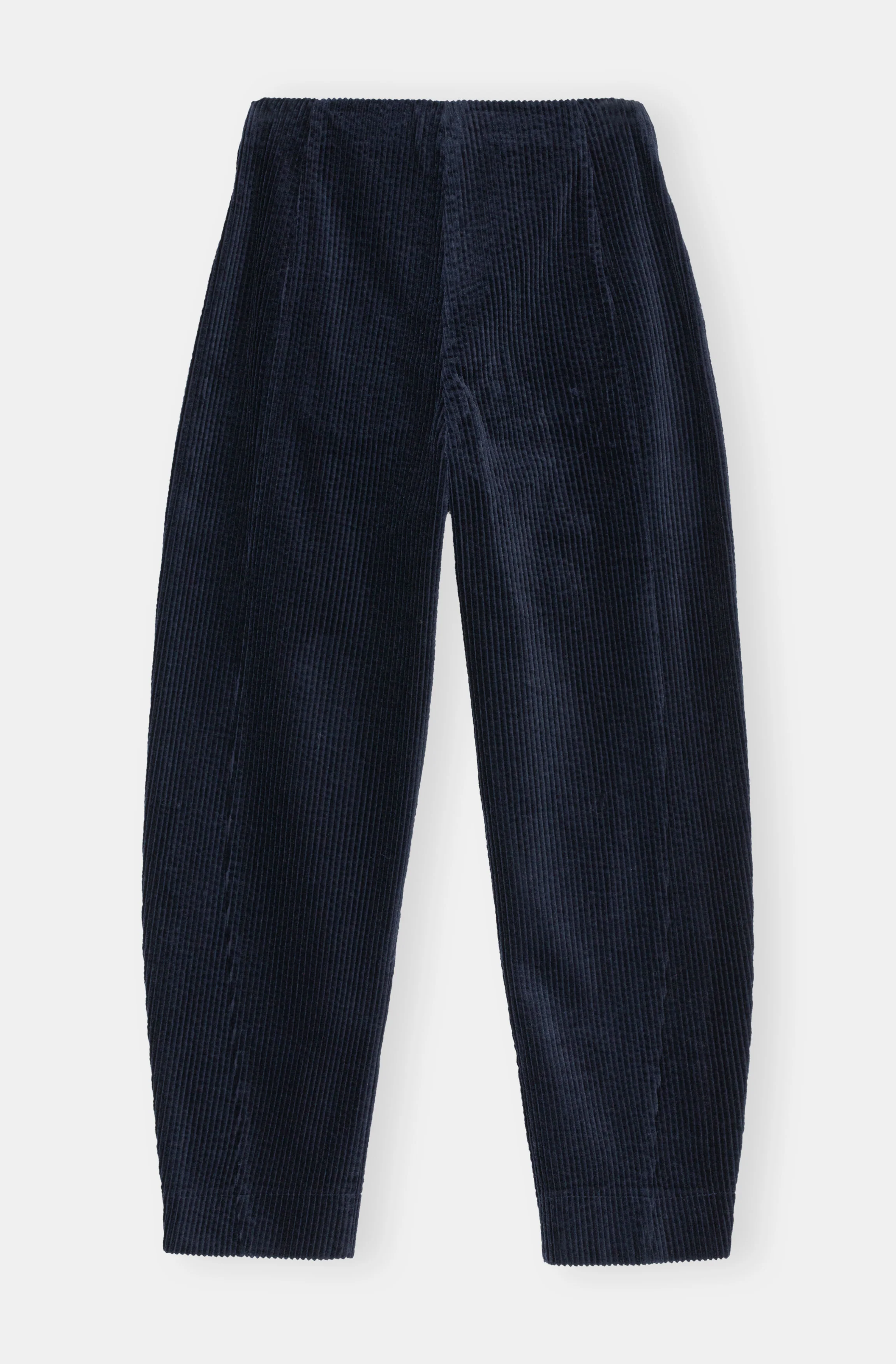 Corduroy Shaped Trousers | Sky Captain - Image 2