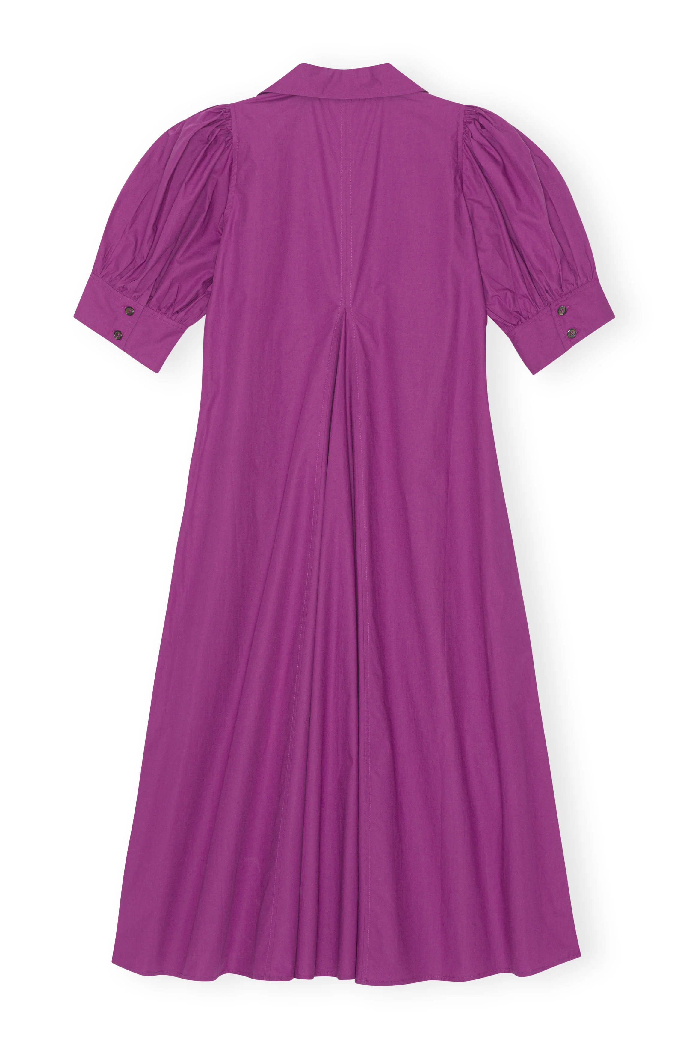 Cotton Maxi Dress | Purple Wine - Image 2
