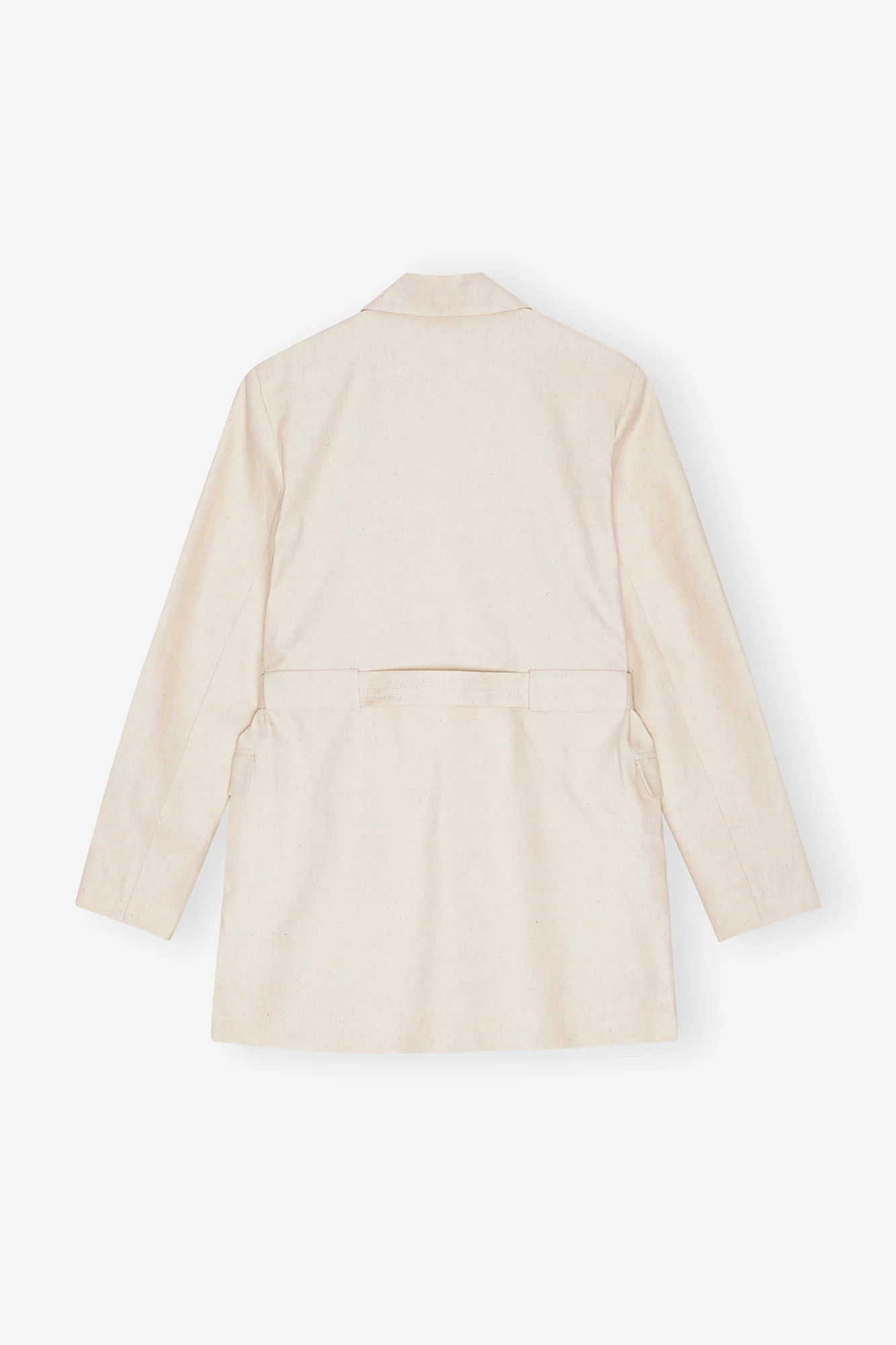 Cotton Melange Tailoring Blazer | Angora - Image 2