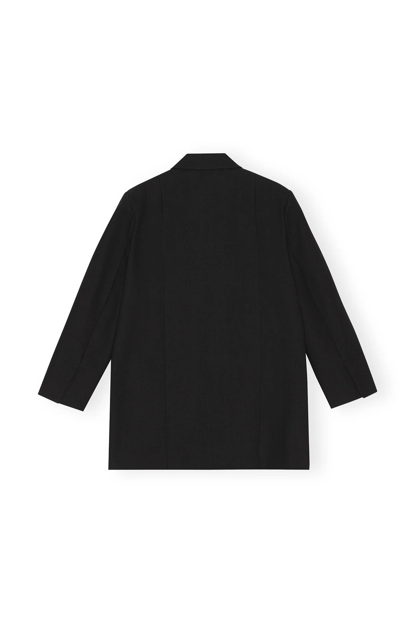 Cotton Oversized Blazer | Black - Image 2