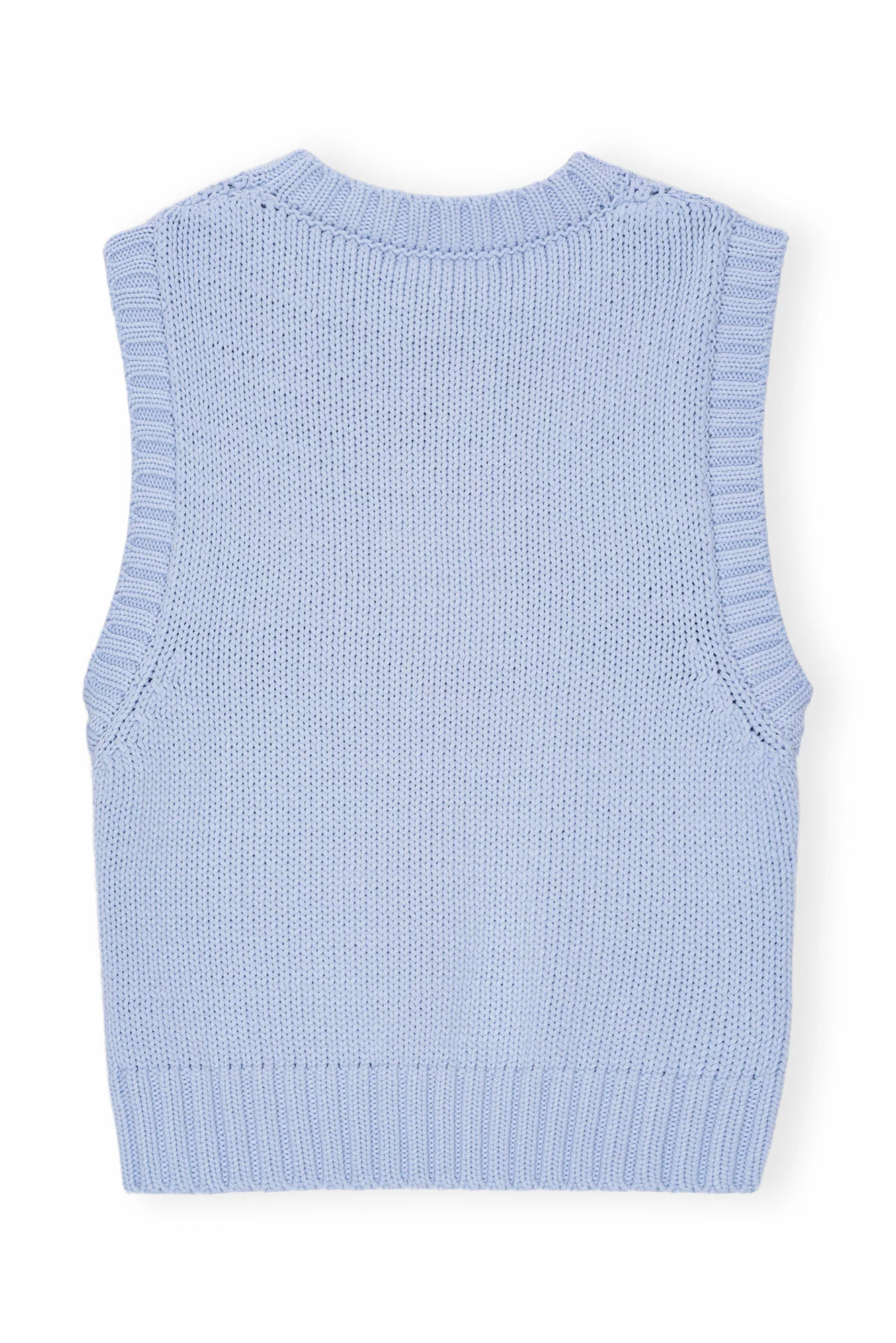 Cotton Rope Vest | Powder Blue - Image 2