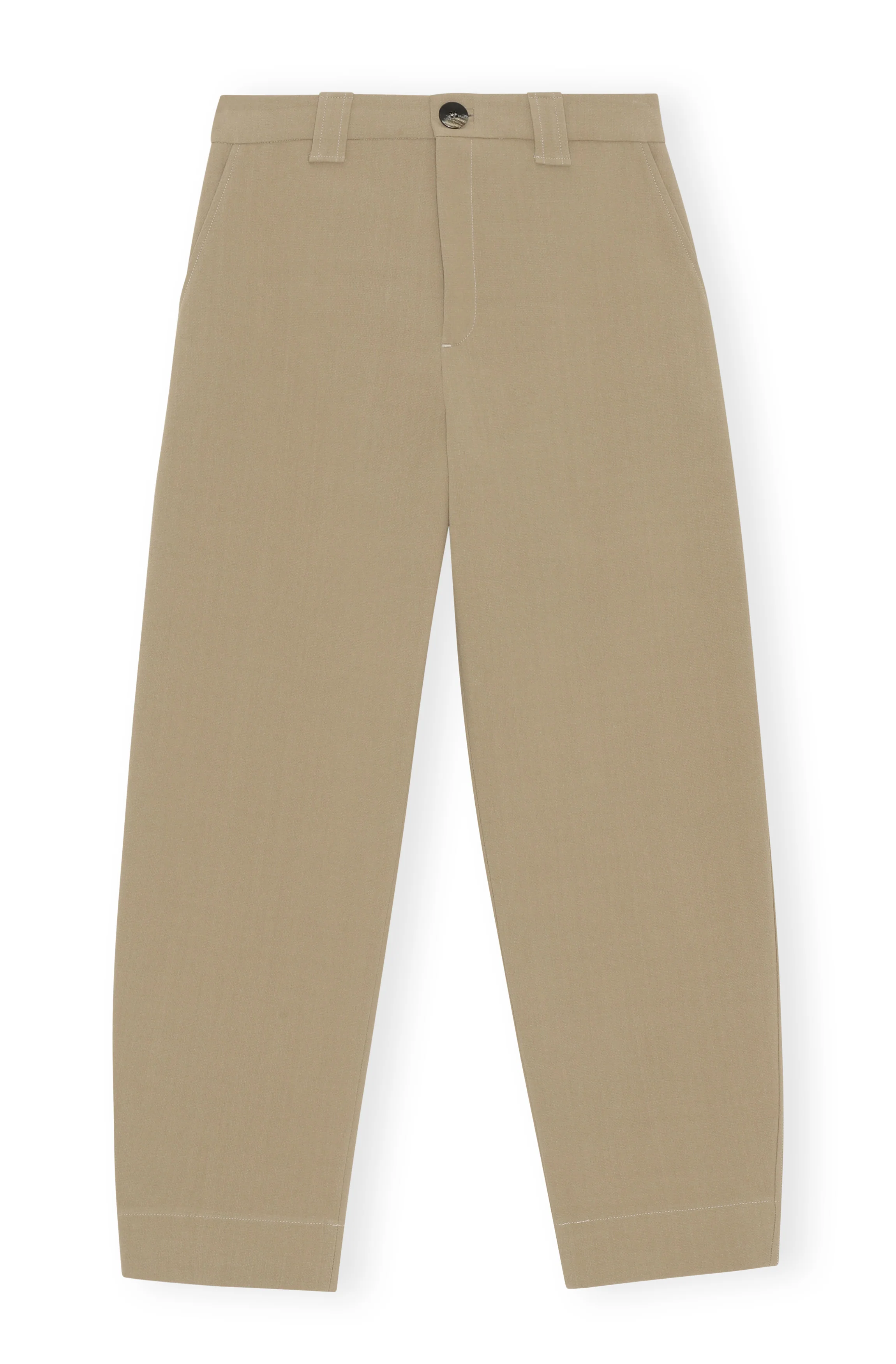Cotton Suit Trousers | Petrified Oak
