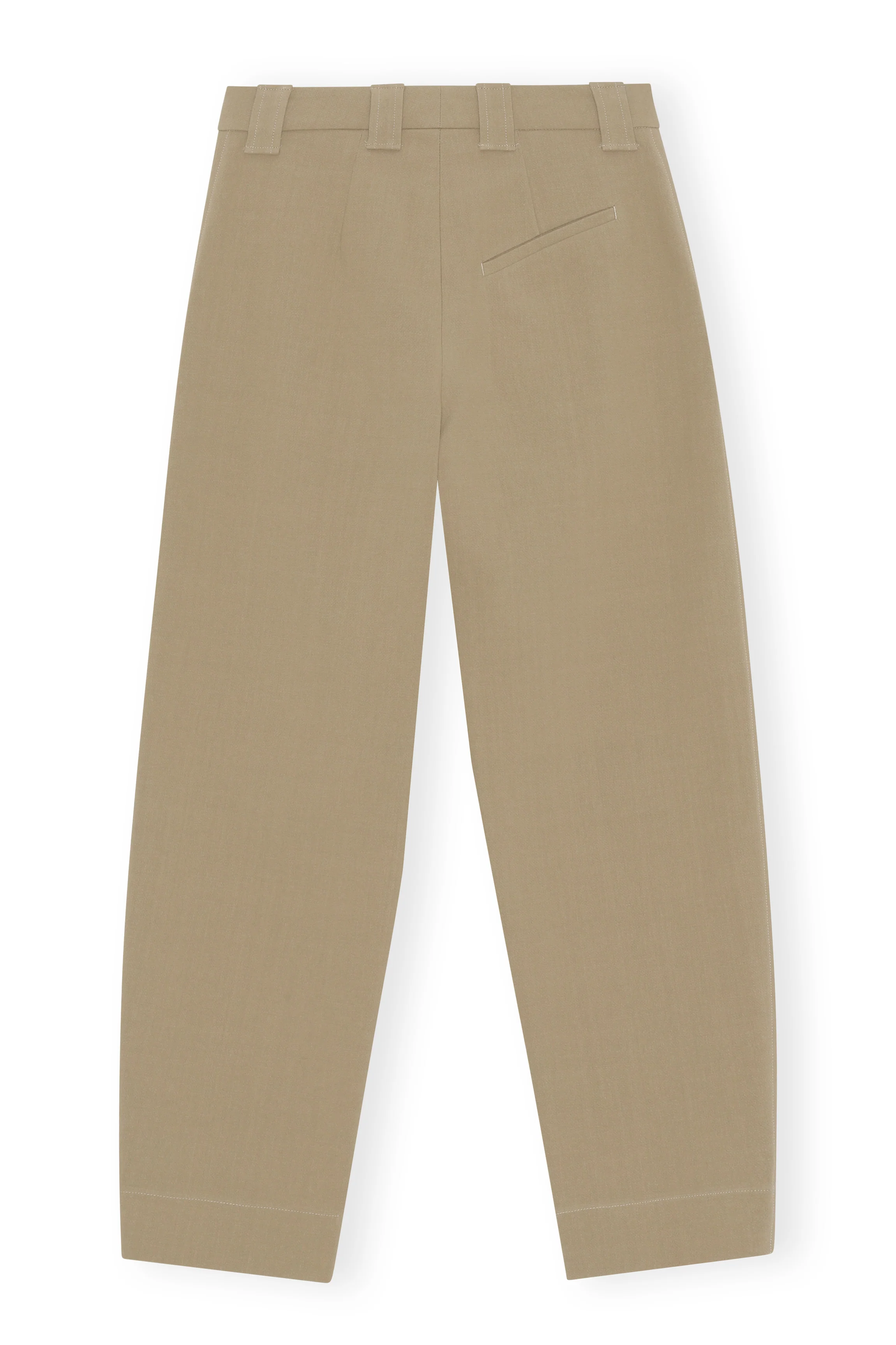 Cotton Suit Trousers | Petrified Oak - Image 2
