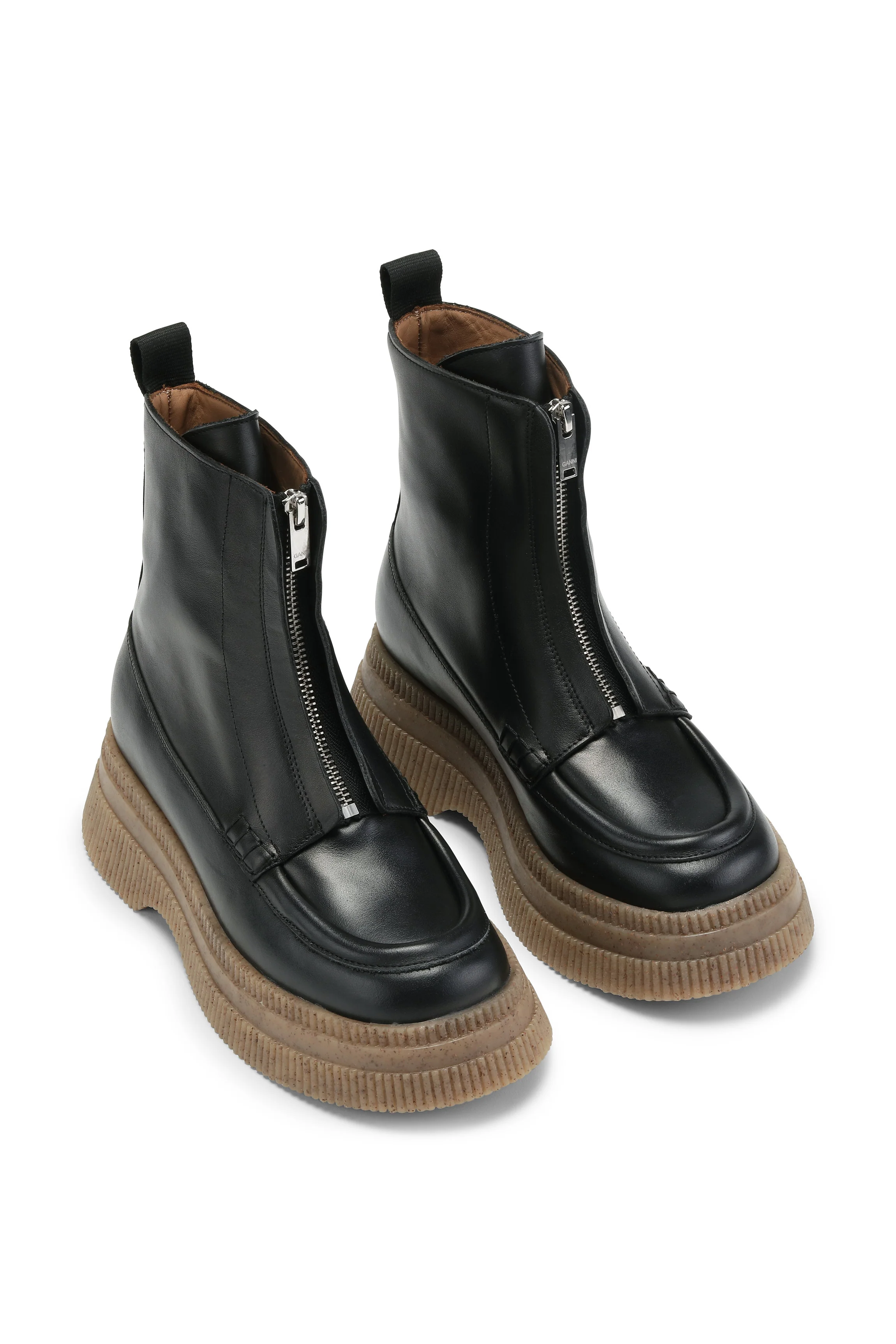 Creepers Wallaby Zip Boots | Black - Image 3