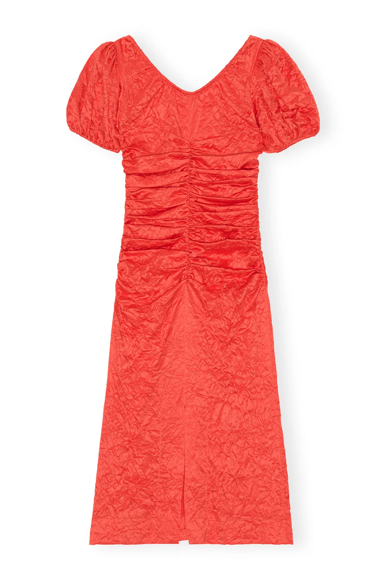 Crinkled Satin Midi Dress | Grenadine - Image 2