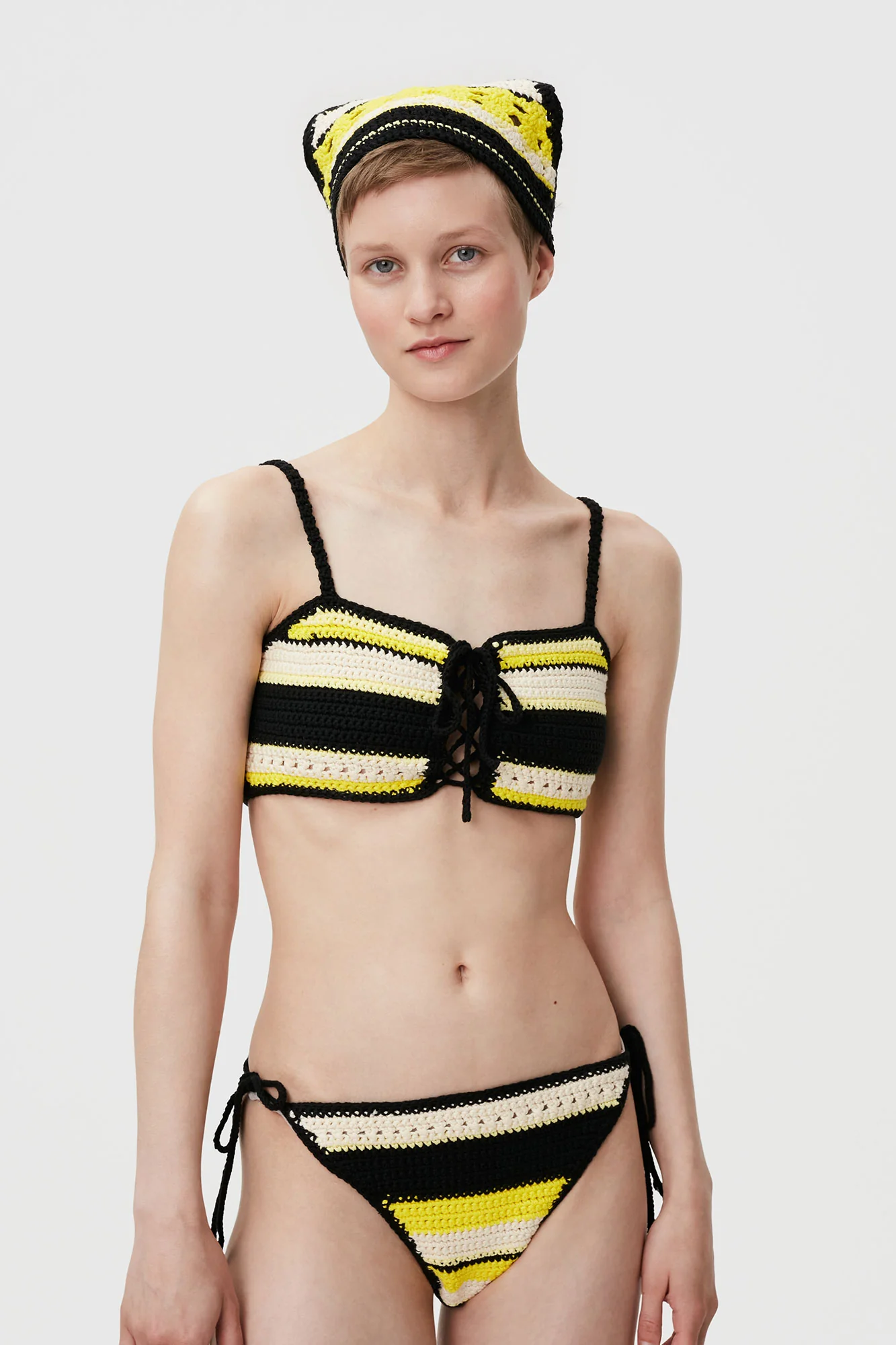 Crochet Bikini Briefs | Golden Kiwi - Image 5