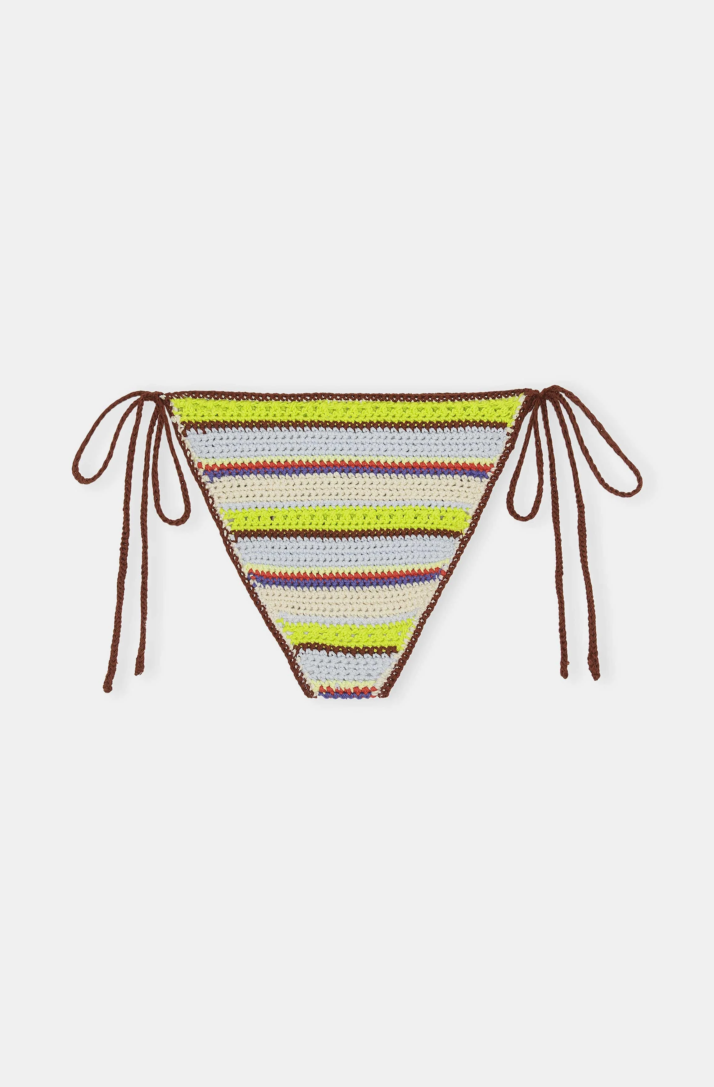 Crochet String Bikini Bottom | Multicolor - Image 2