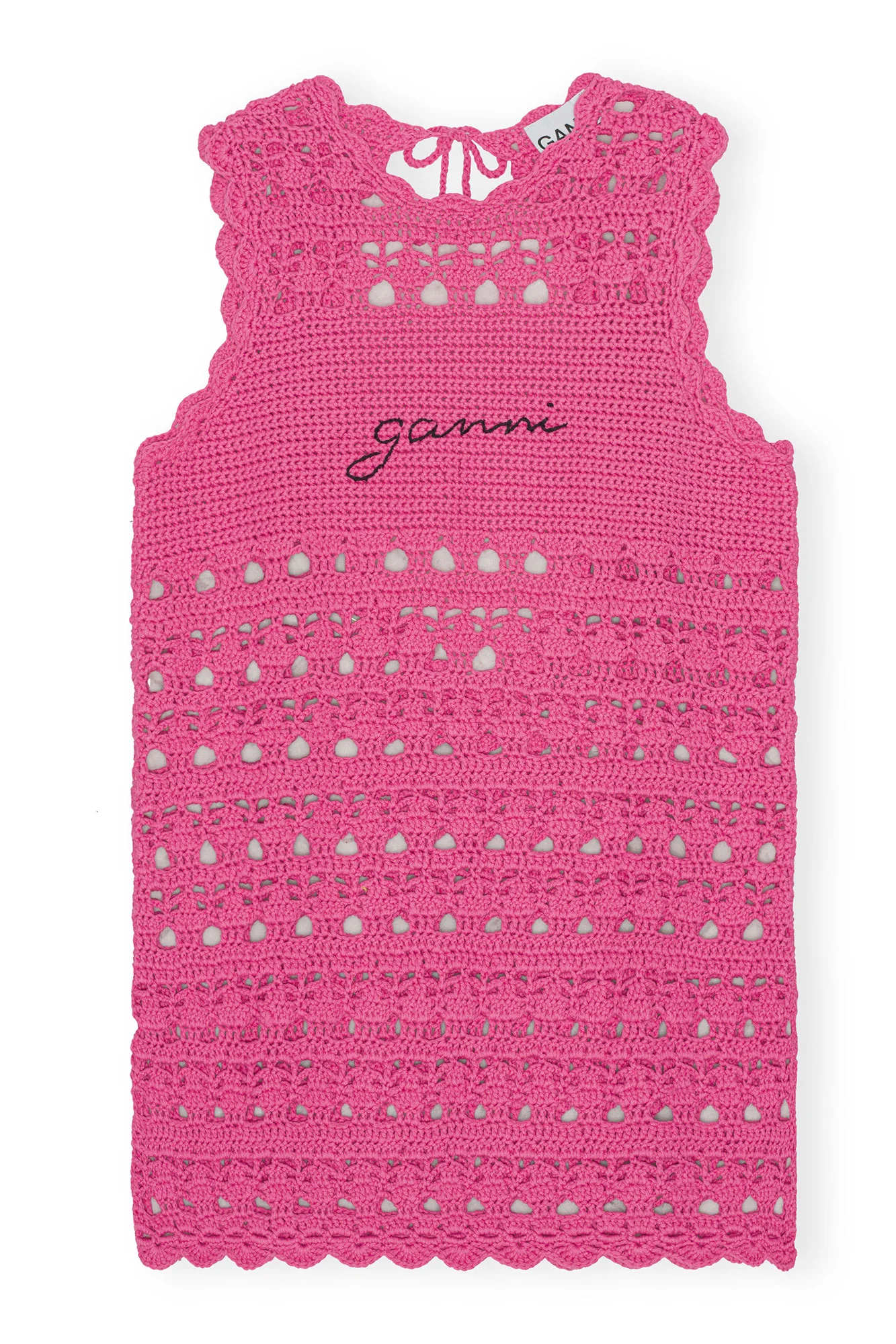 Crochet Tunic | Shocking Pink
