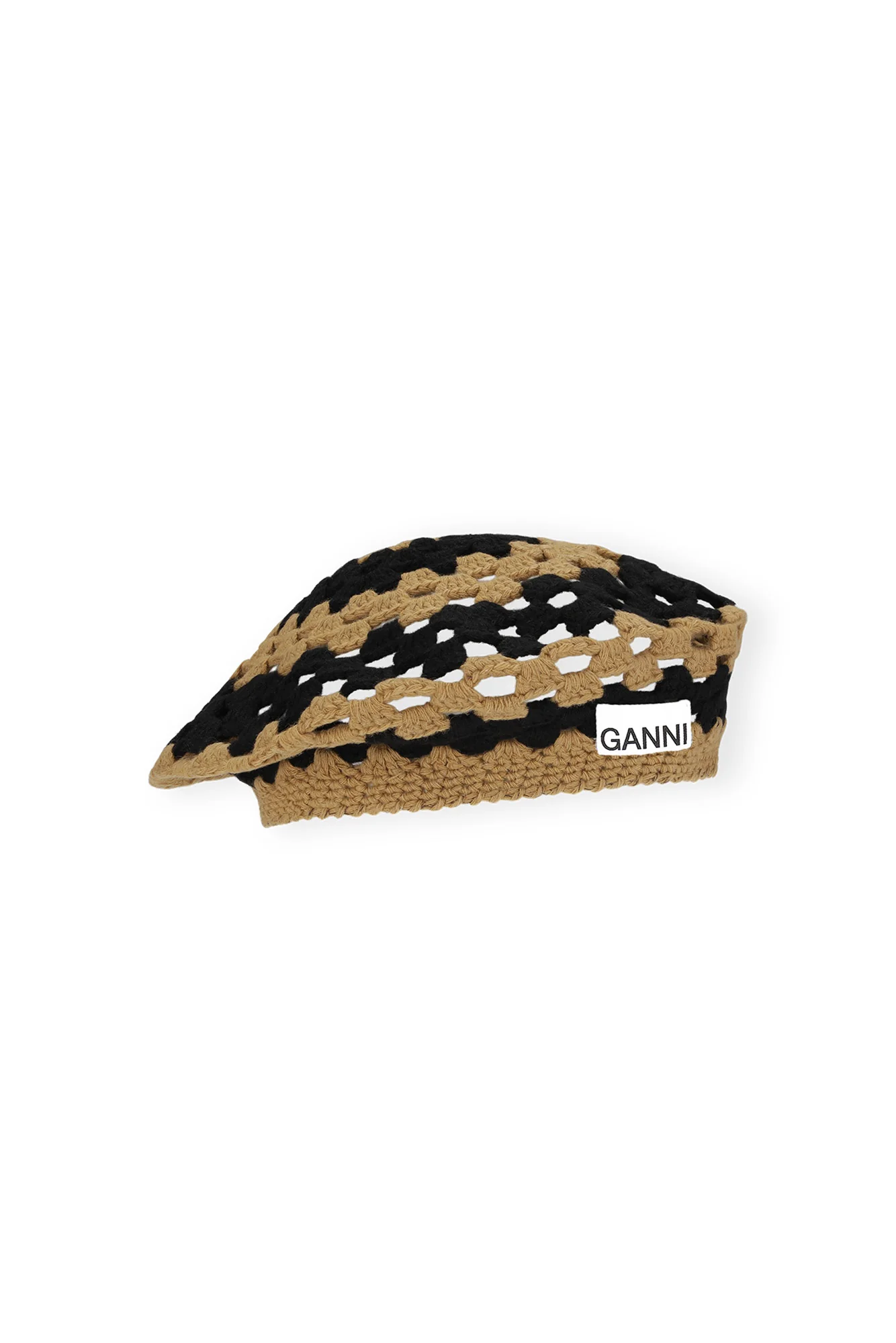 Crochet Wool Beret | Petrified Oak
