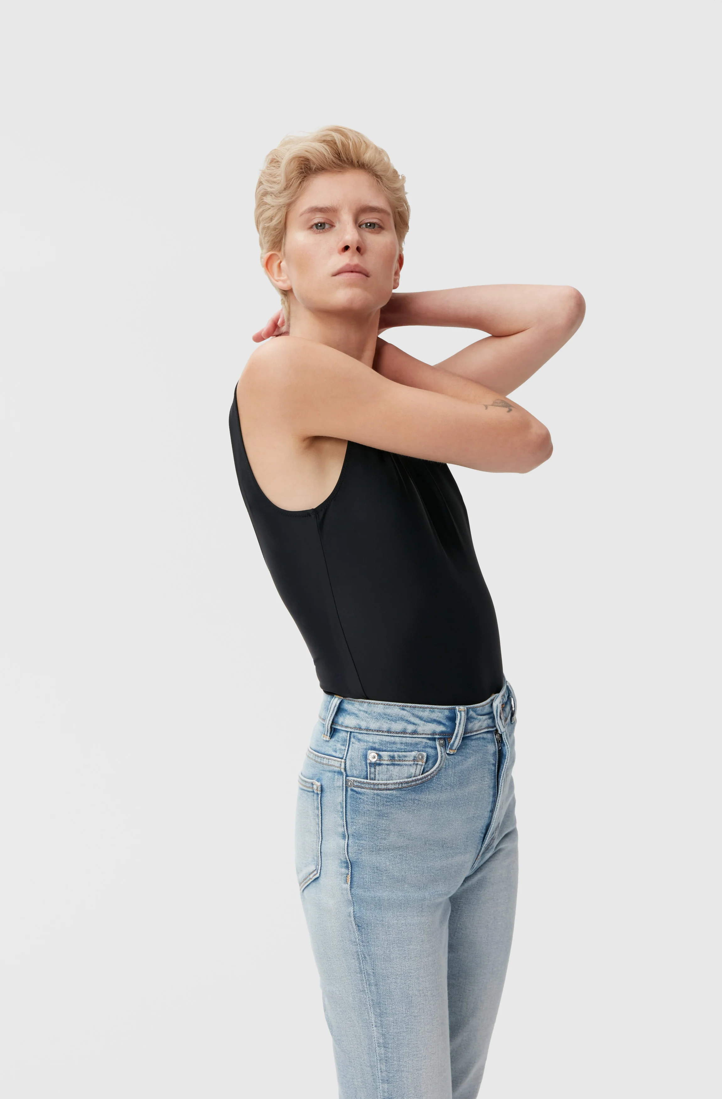 Cropped Jeans | Light Blue Vintage - Image 5