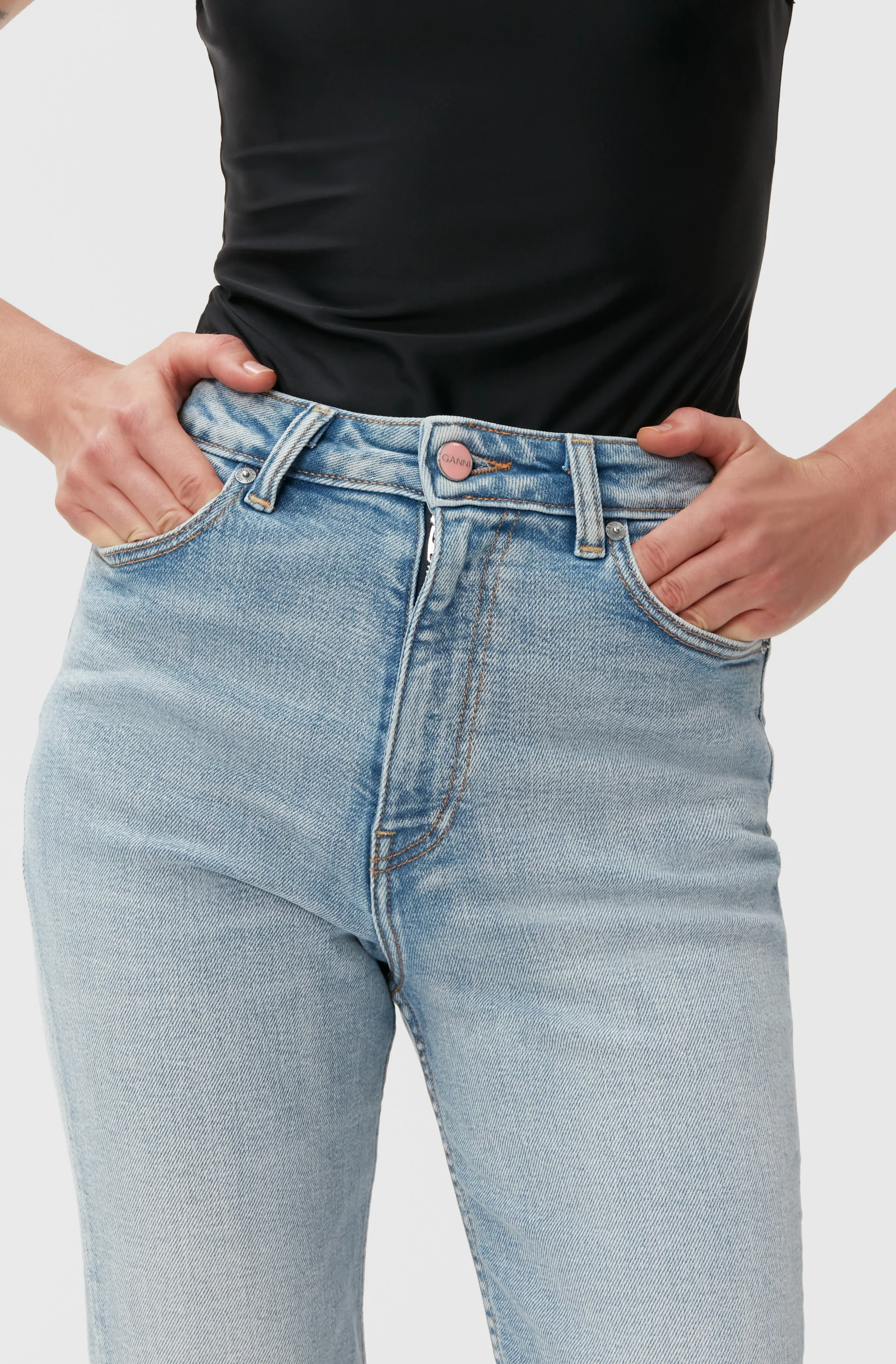 Cropped Jeans | Light Blue Vintage - Image 8