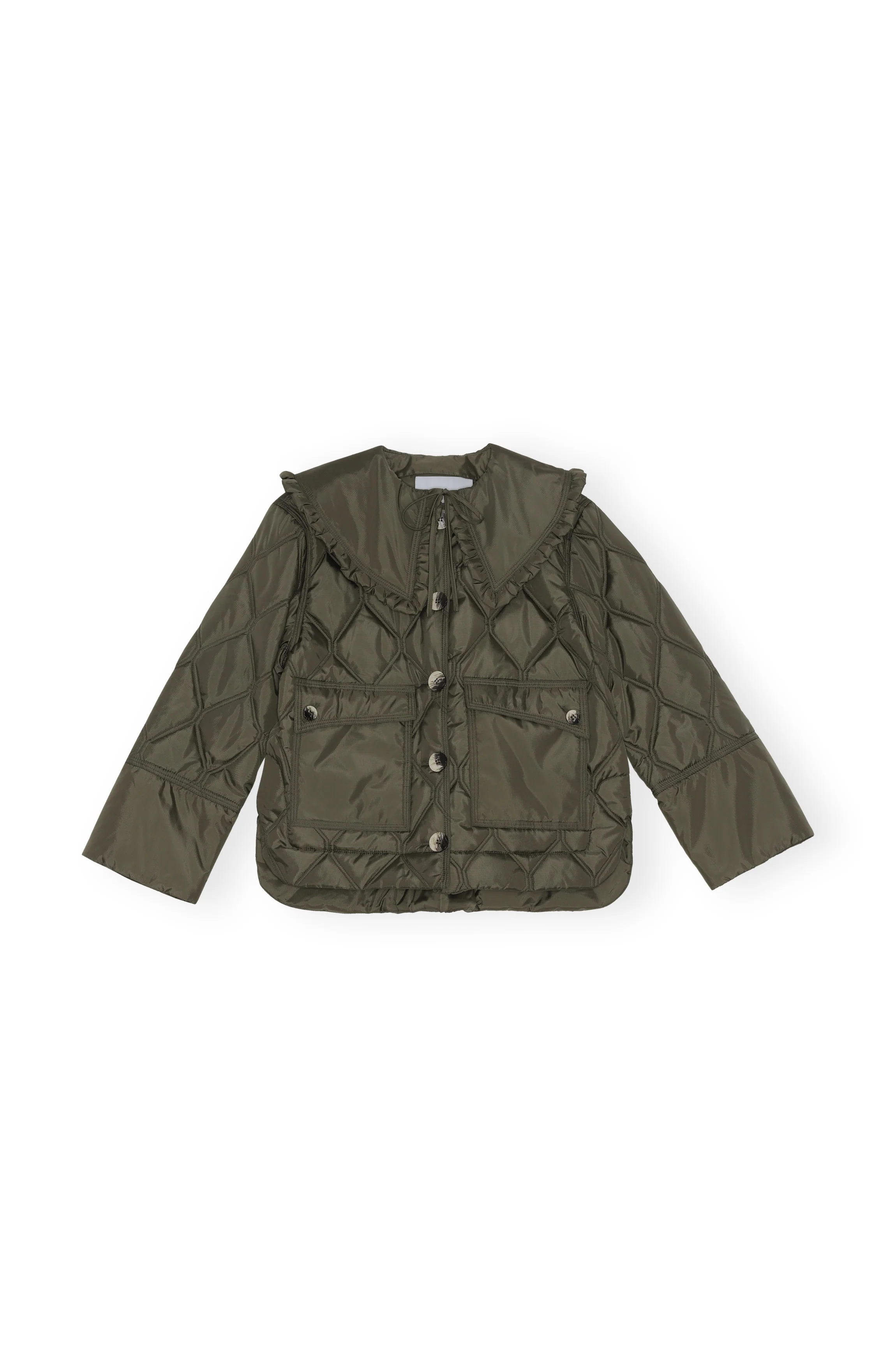 Cropped Ripstop Jacket | Kalamata