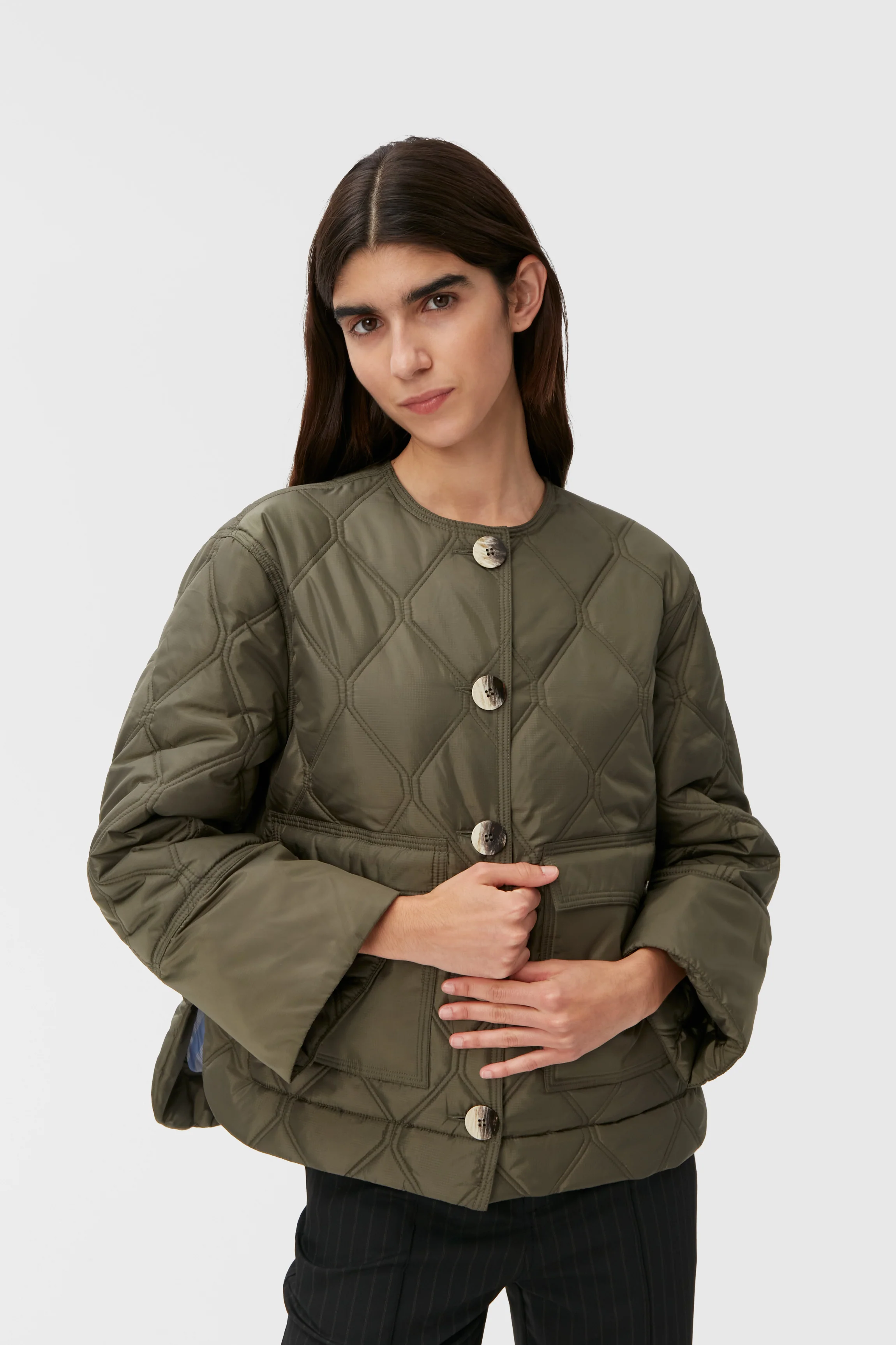 Cropped Ripstop Jacket | Kalamata - Image 6