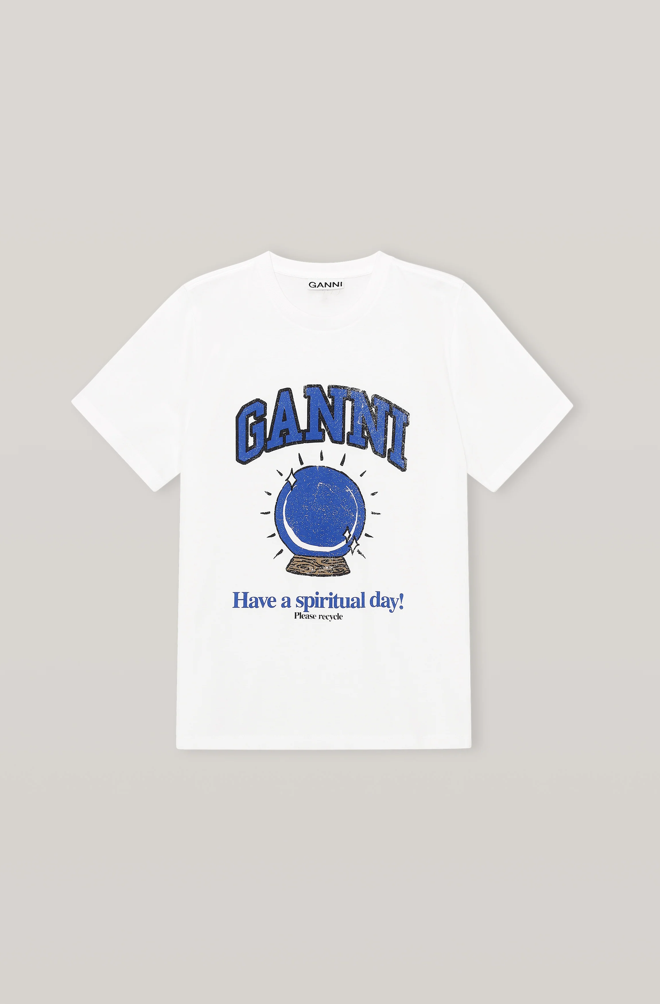 Crystal Ball Tee | Bright White