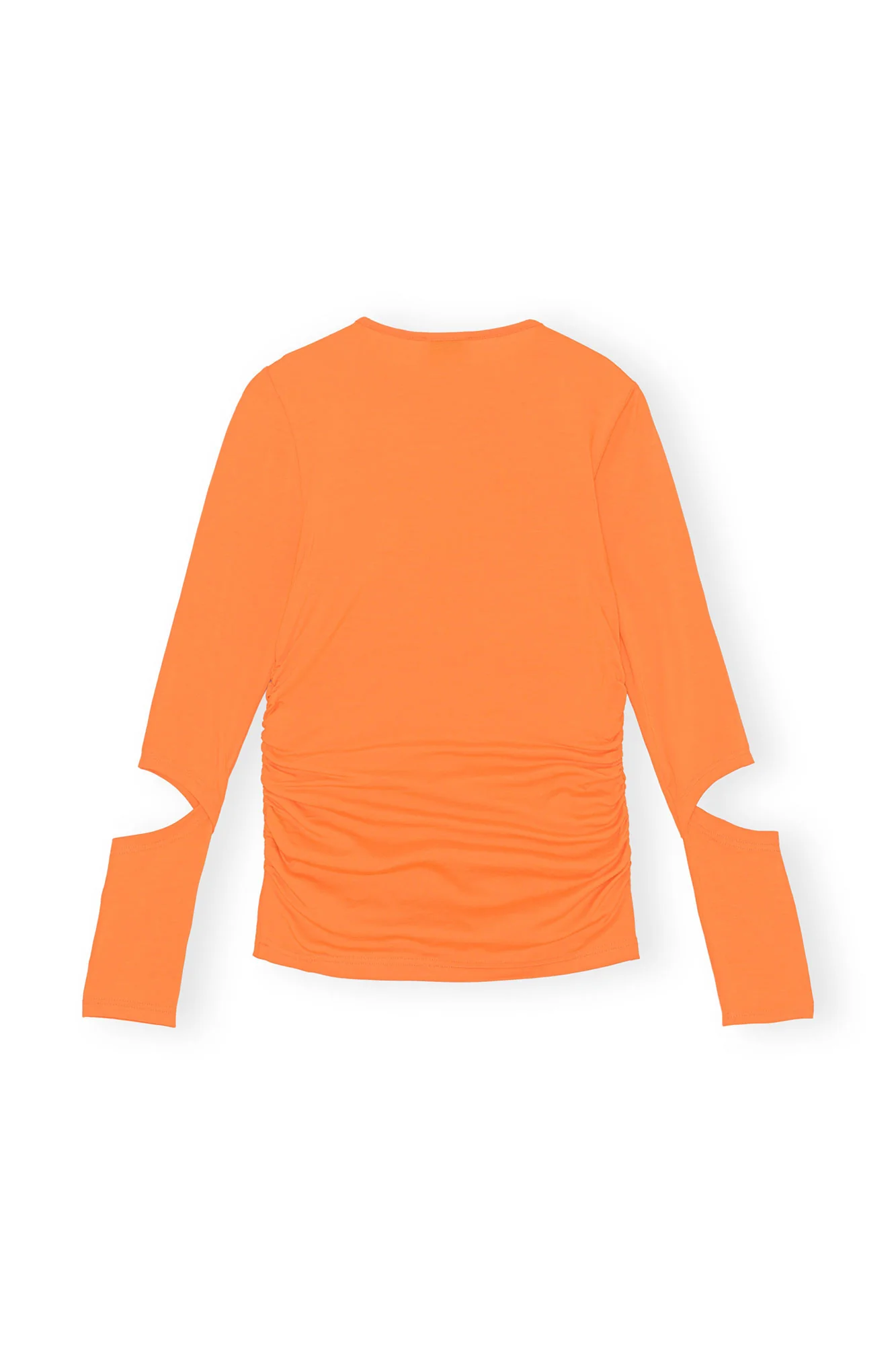 Cutout Blouse | Vibrant Orange - Image 2