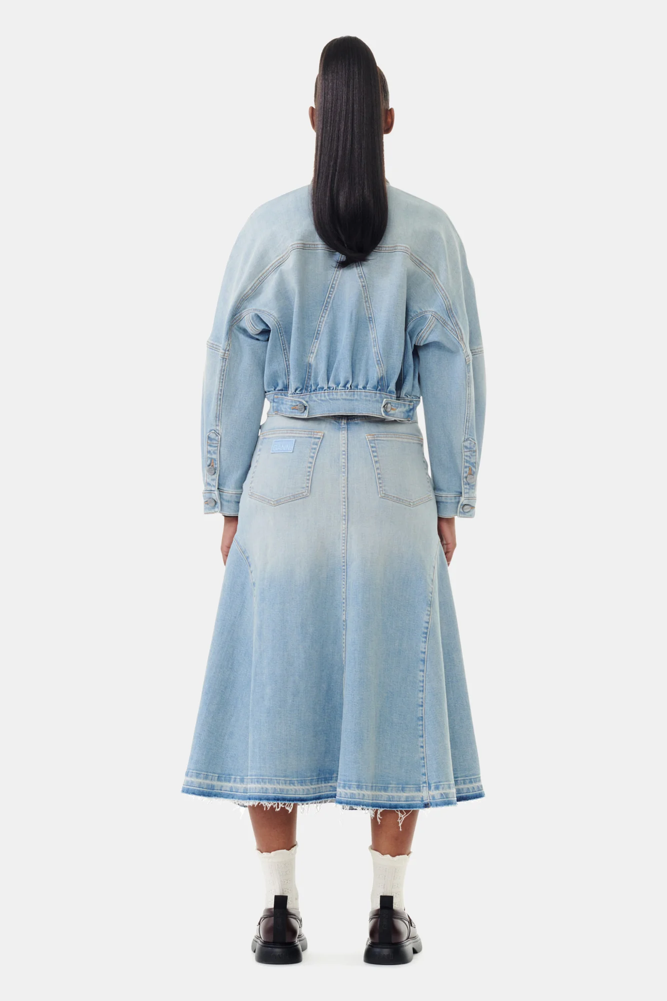 Denim Bomber Jacket | Tint Wash - Image 6