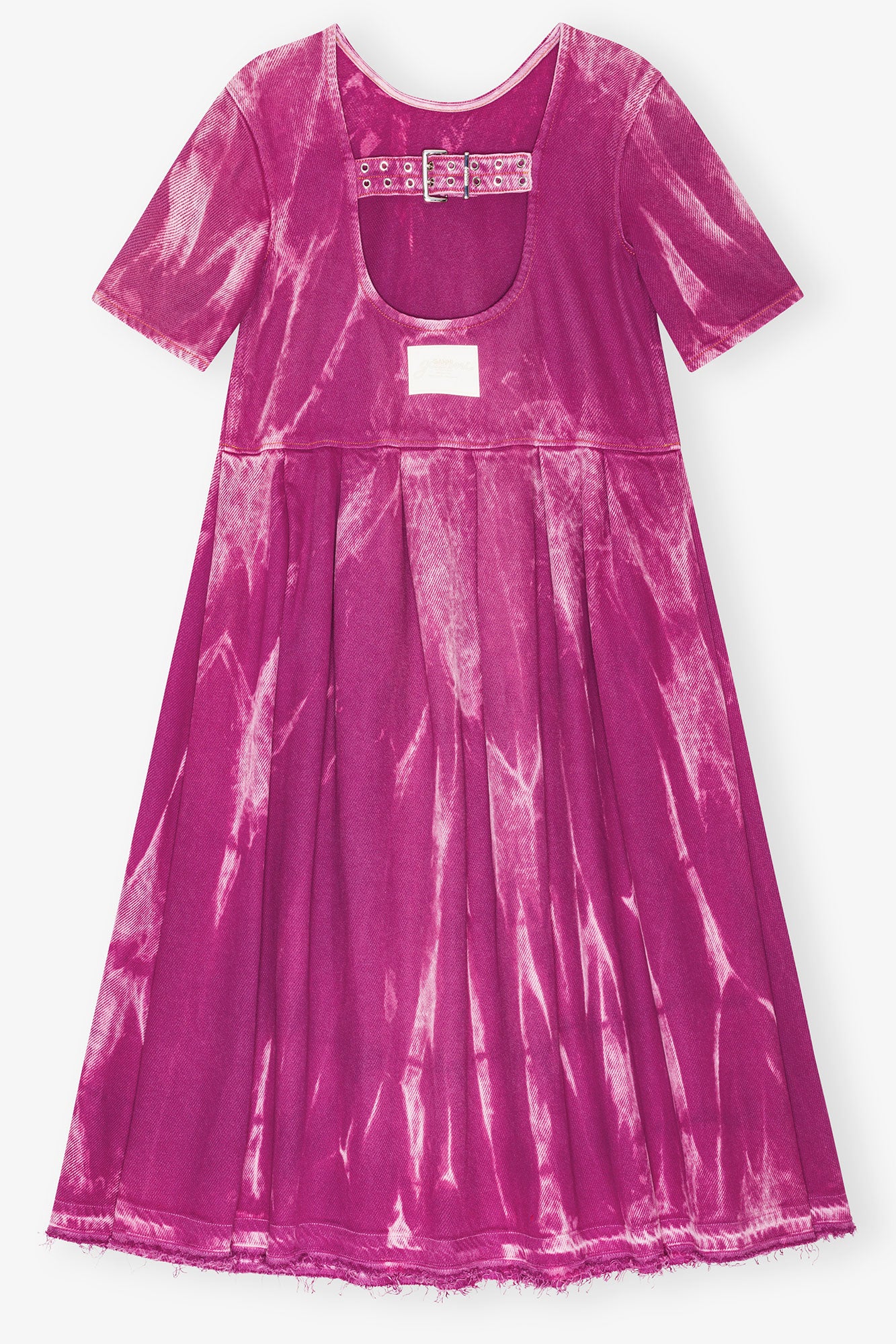 Denim Midi Dress | Boysenberry - Image 2