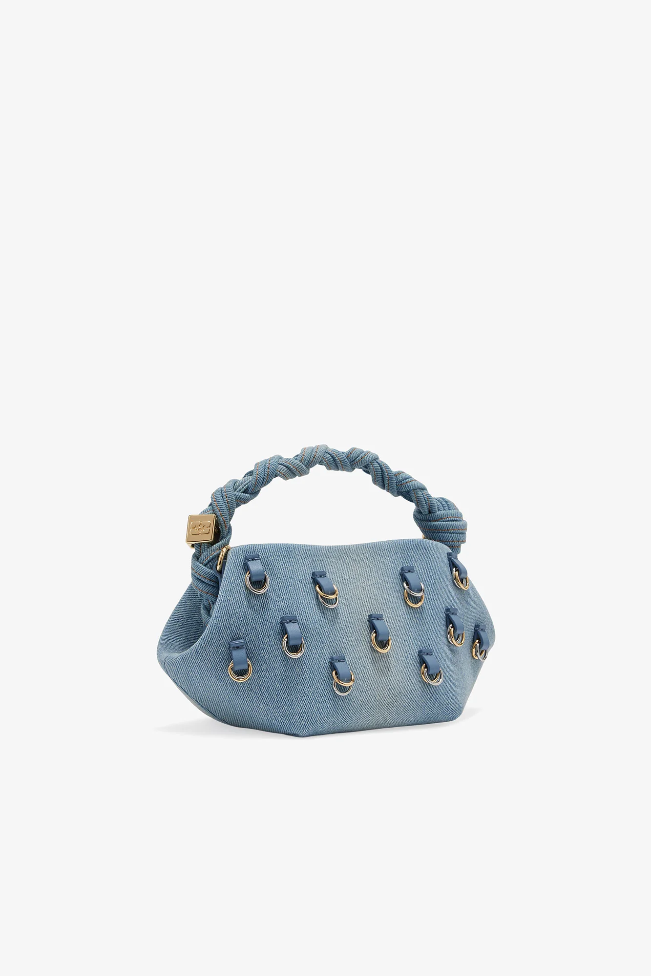 Denim Mini Bou Bag | Faded Denim - Image 2