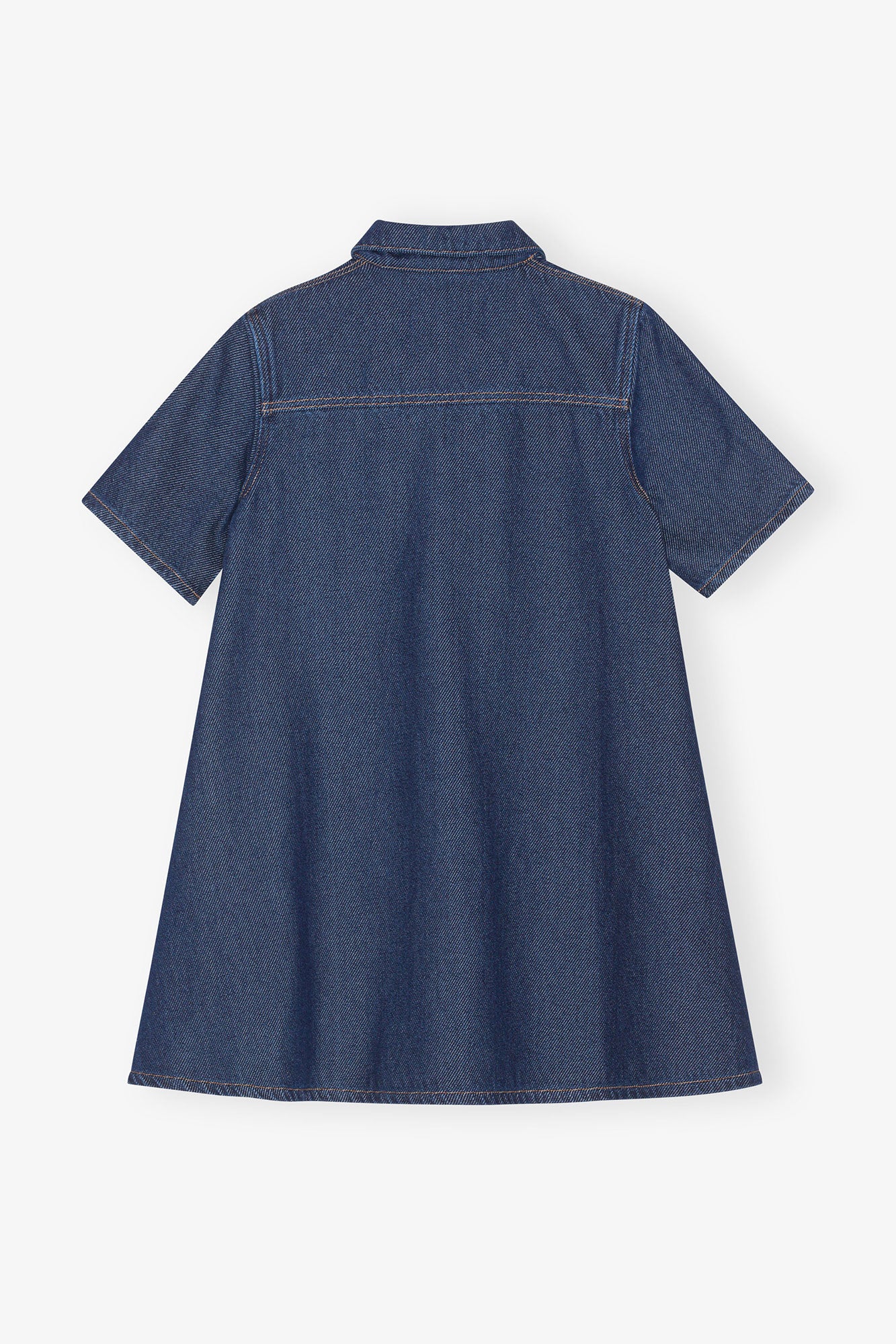 Denim Mini Dress | Rinse - Image 4
