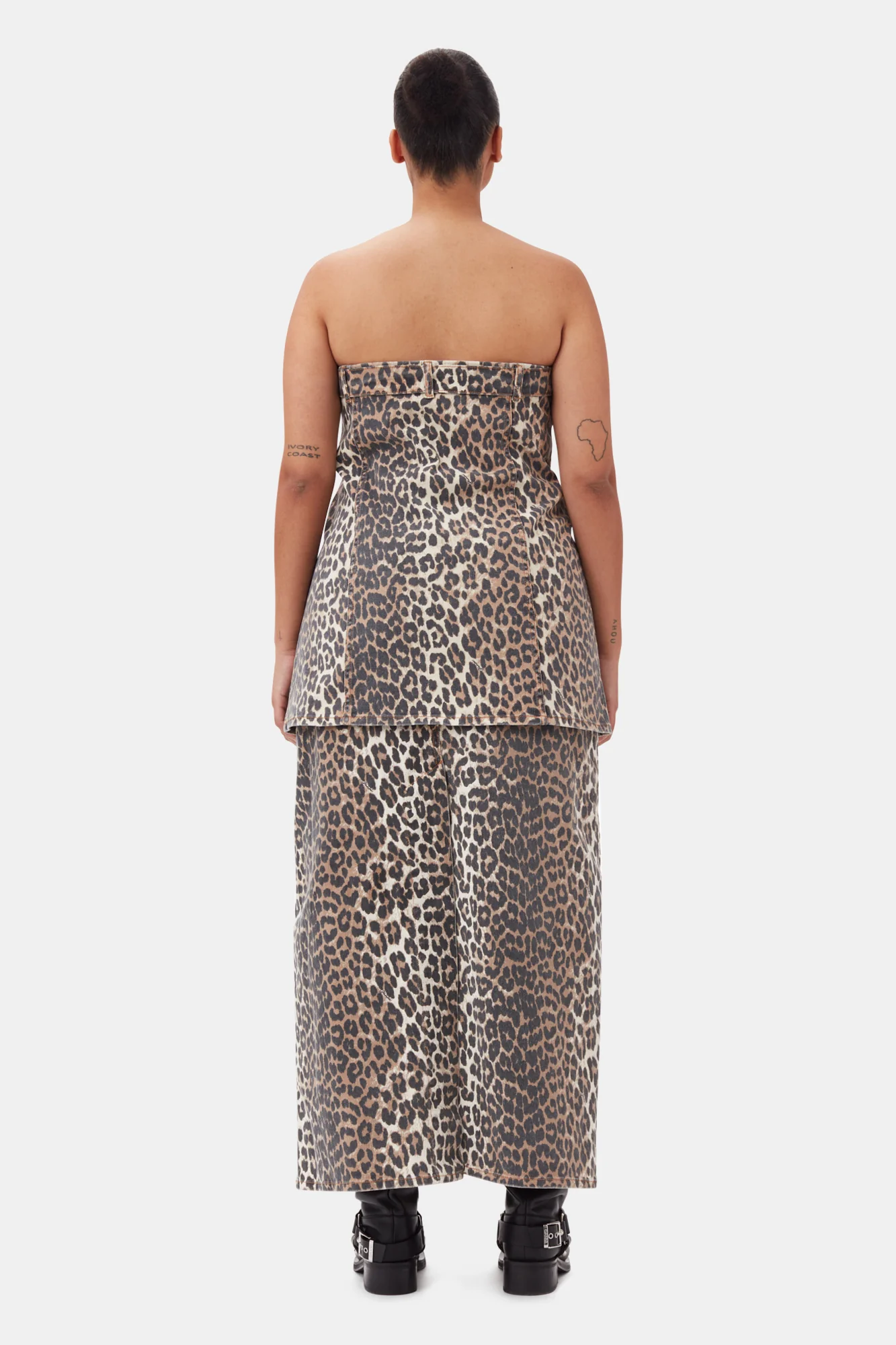 Denim Top | Leopard - Image 10