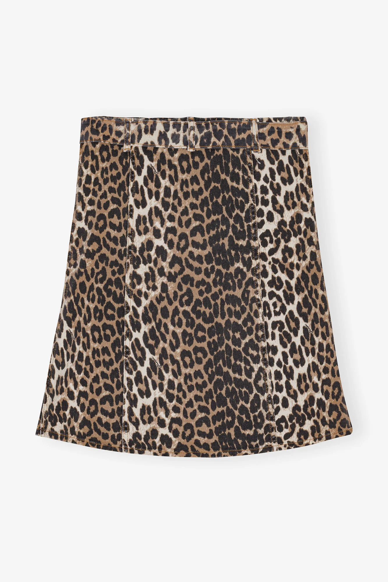 Denim Top | Leopard - Image 2