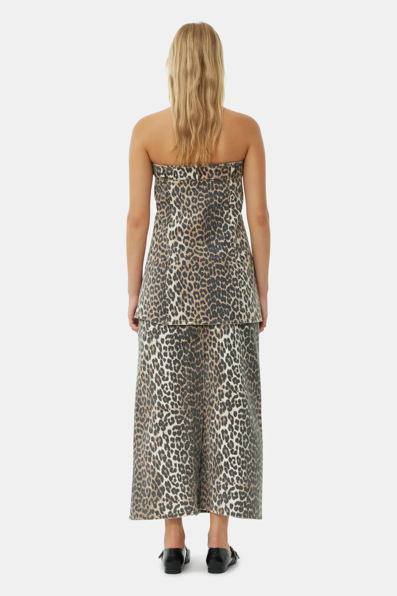 Denim Top | Leopard - Image 6