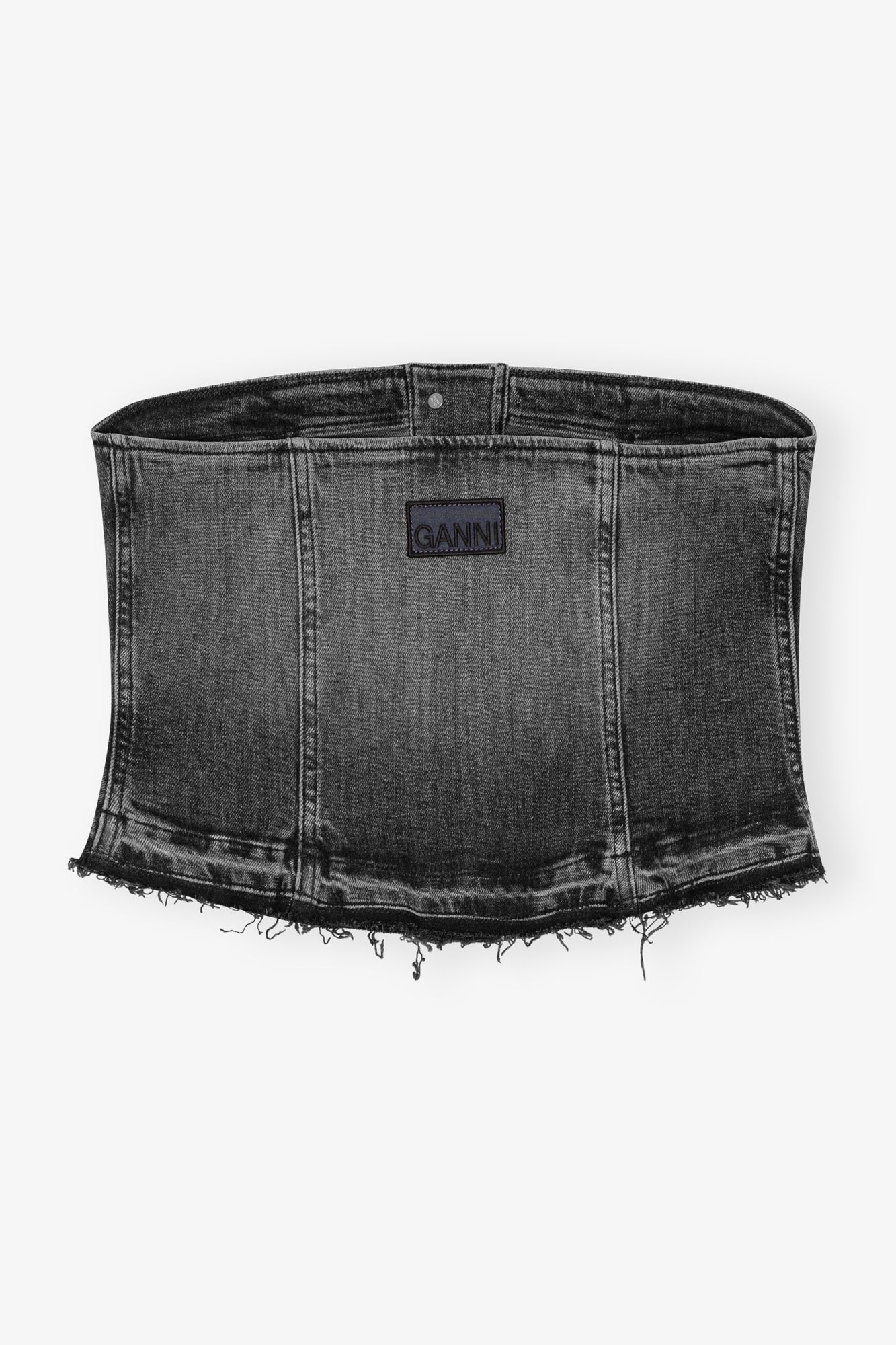 Denim Top | Washed Black/Black - Image 2